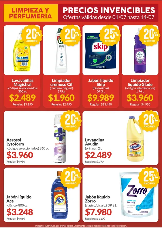 Ofertas de Ofertas Aiello Supermercados  1 de julio al 9 de julio 2026 - Página 7 del catálogo