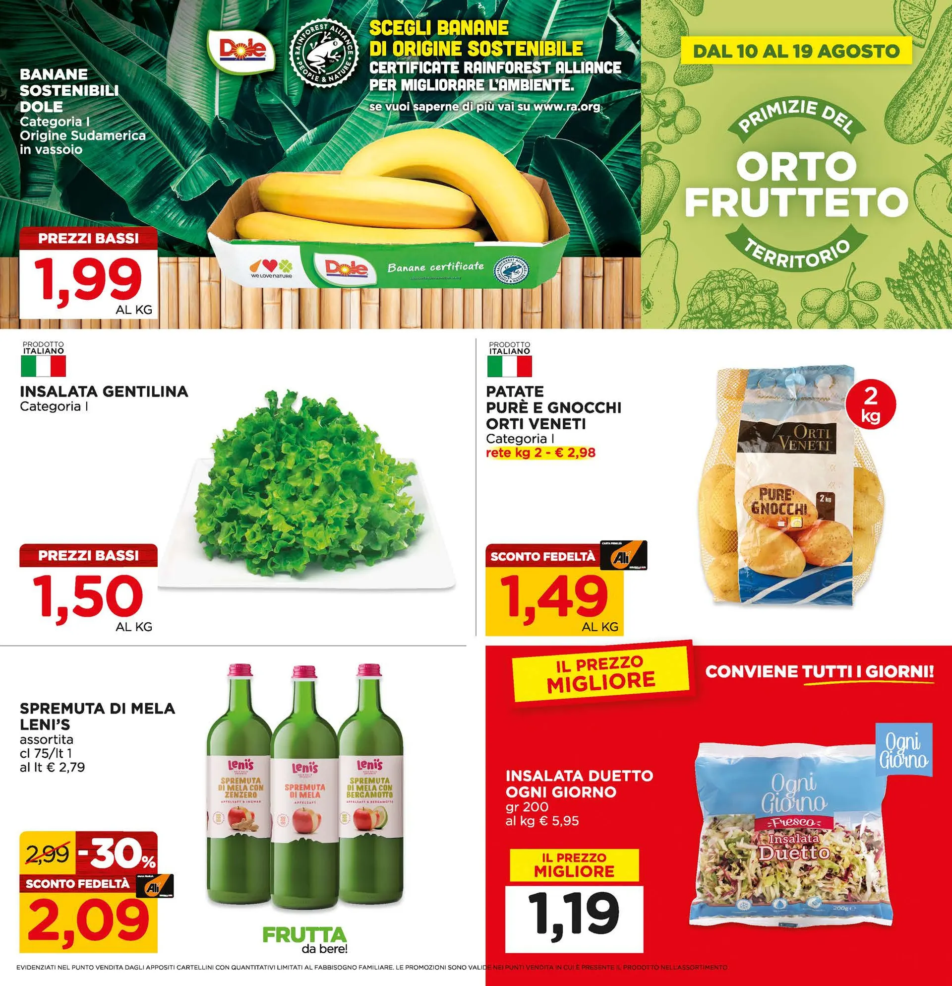 Volantini Alì Supermercati da 30 luglio a 19 agosto di 2026 - Pagina del volantino 7