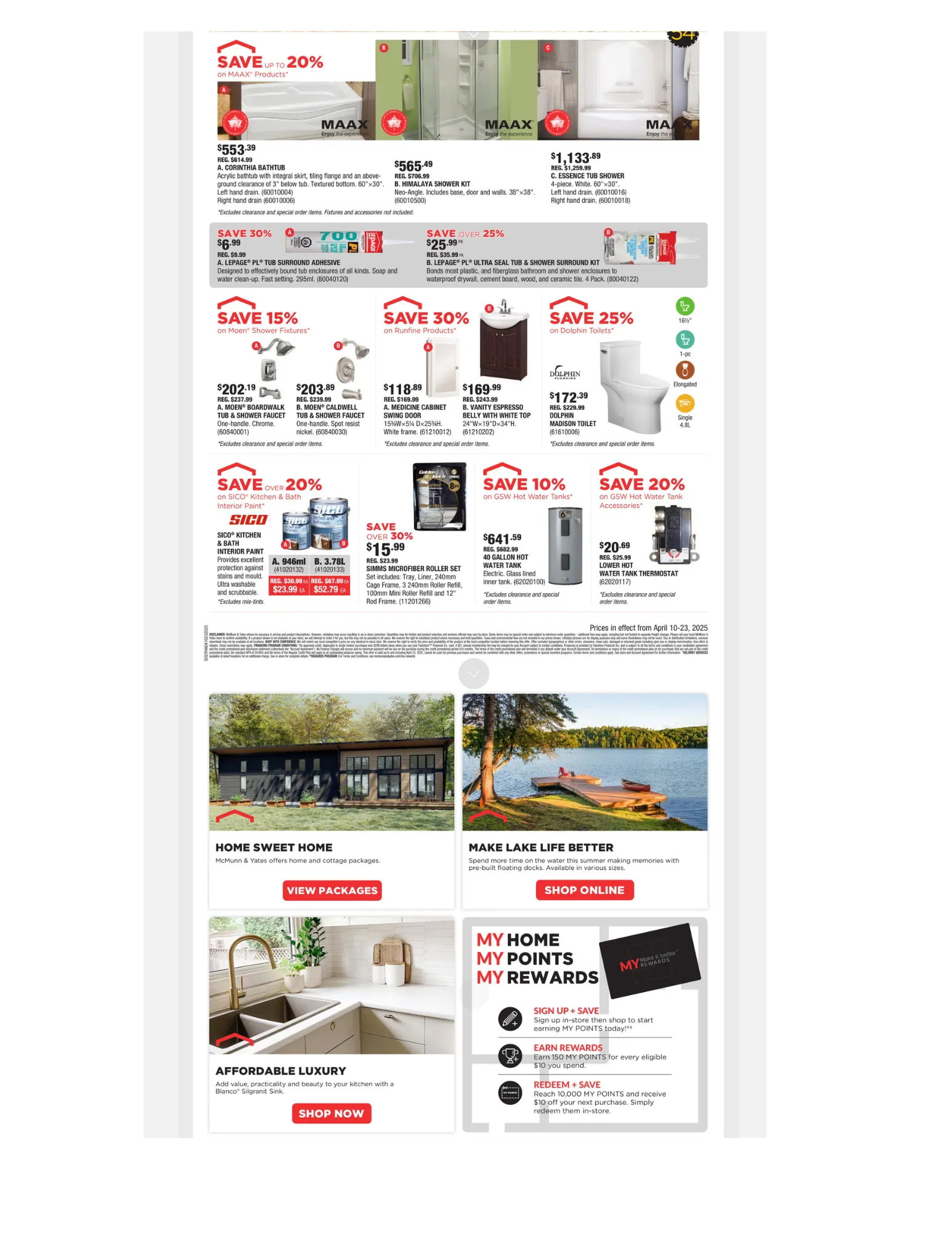 Flyer from April 10 to April 23 2025 - flyer page 6