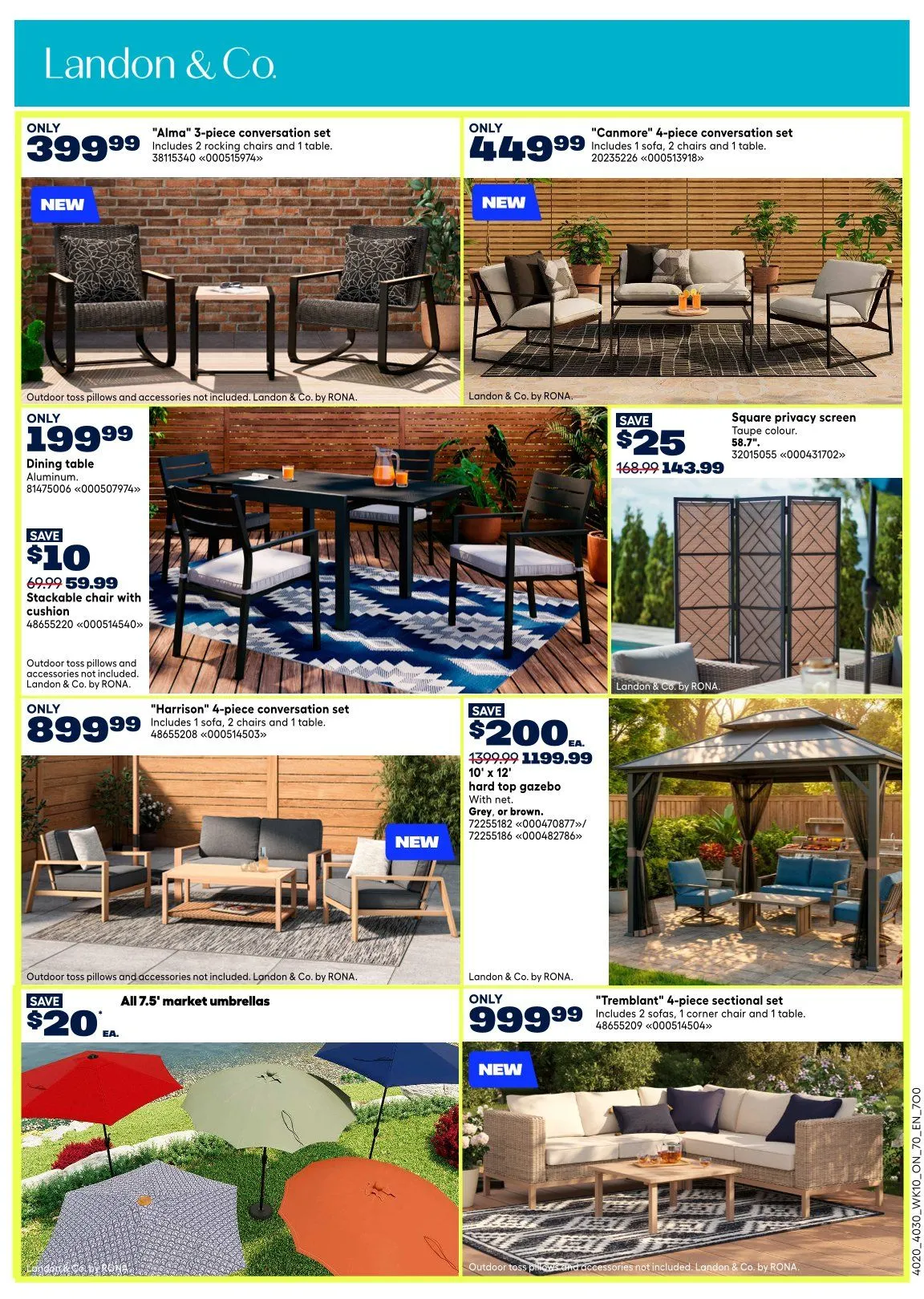 RONA Sales from April 3 to April 8 2026 - flyer page 7