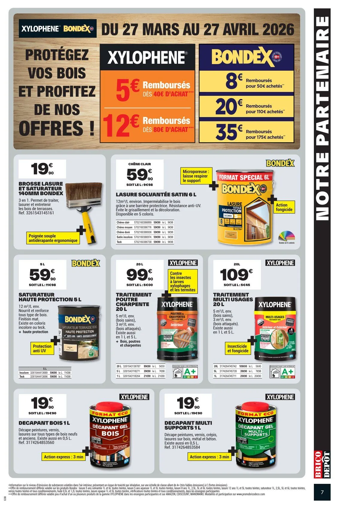 Brico Dépôt Catalogues du 27 mars au 7 avril 2026 - Catalogue page 7