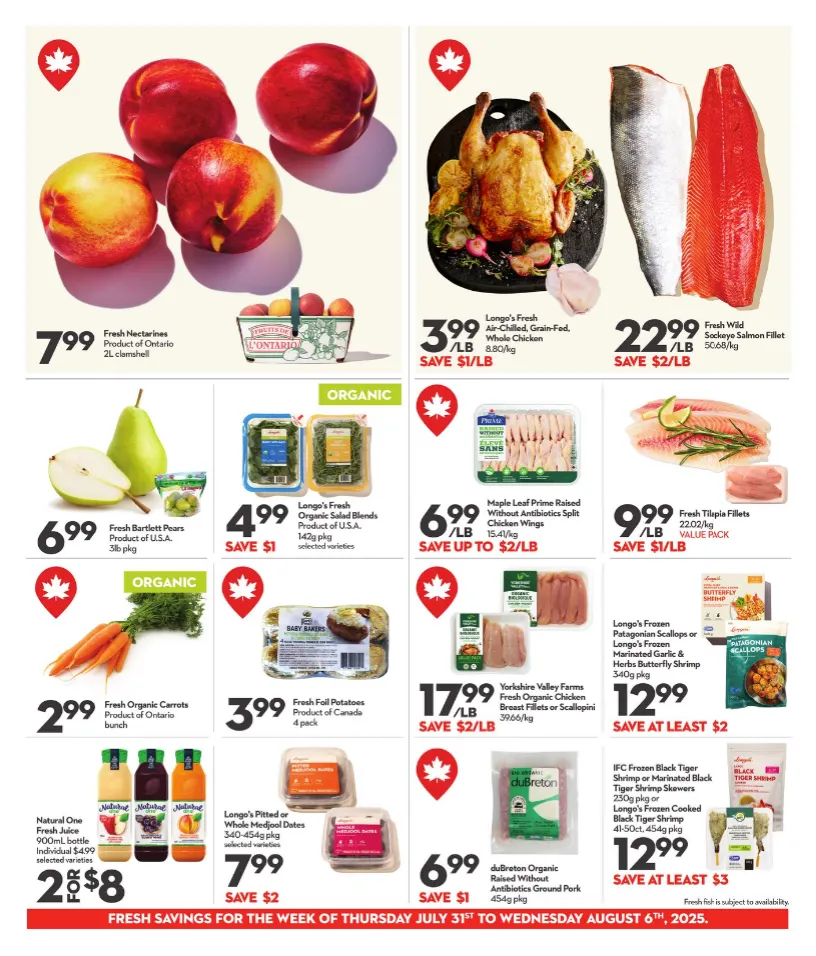 Longo's Sales from July 31 to August 6 2025 - flyer page 6