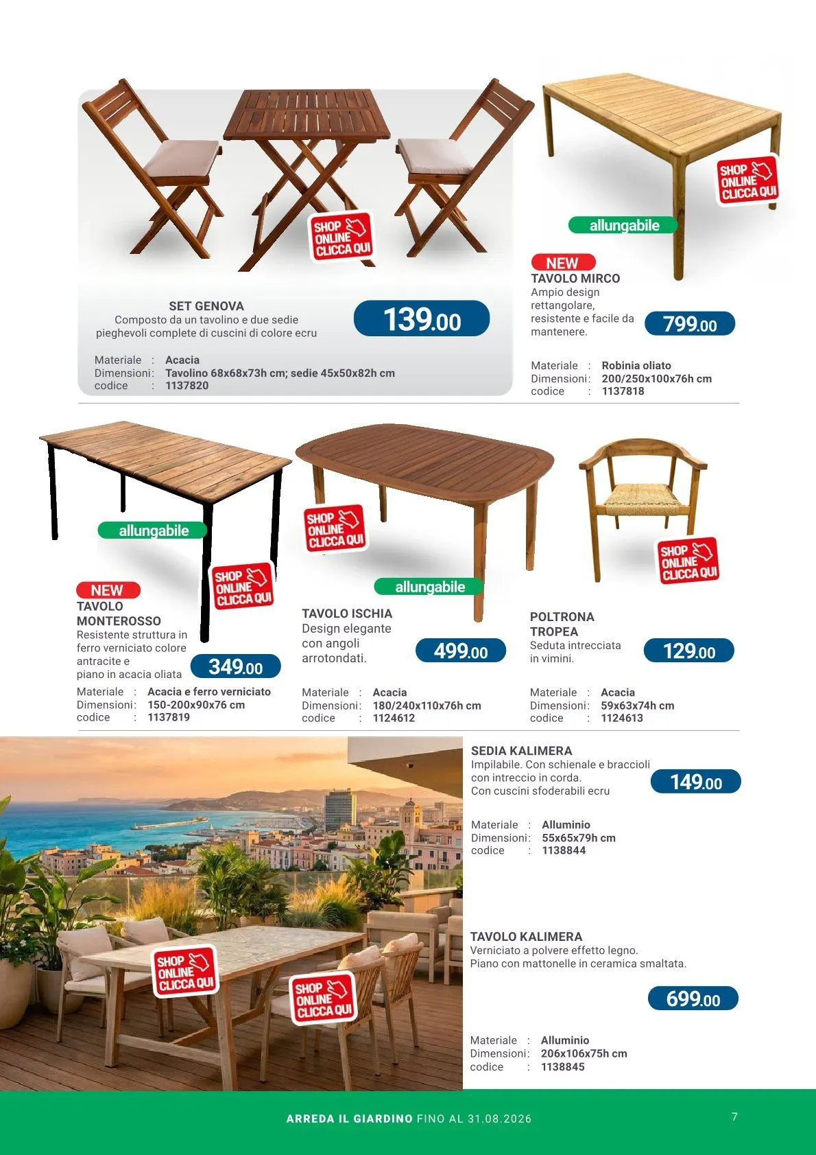  Volantini Cfadda da 8 aprile a 31 agosto di 2026 - Pagina del volantino 7