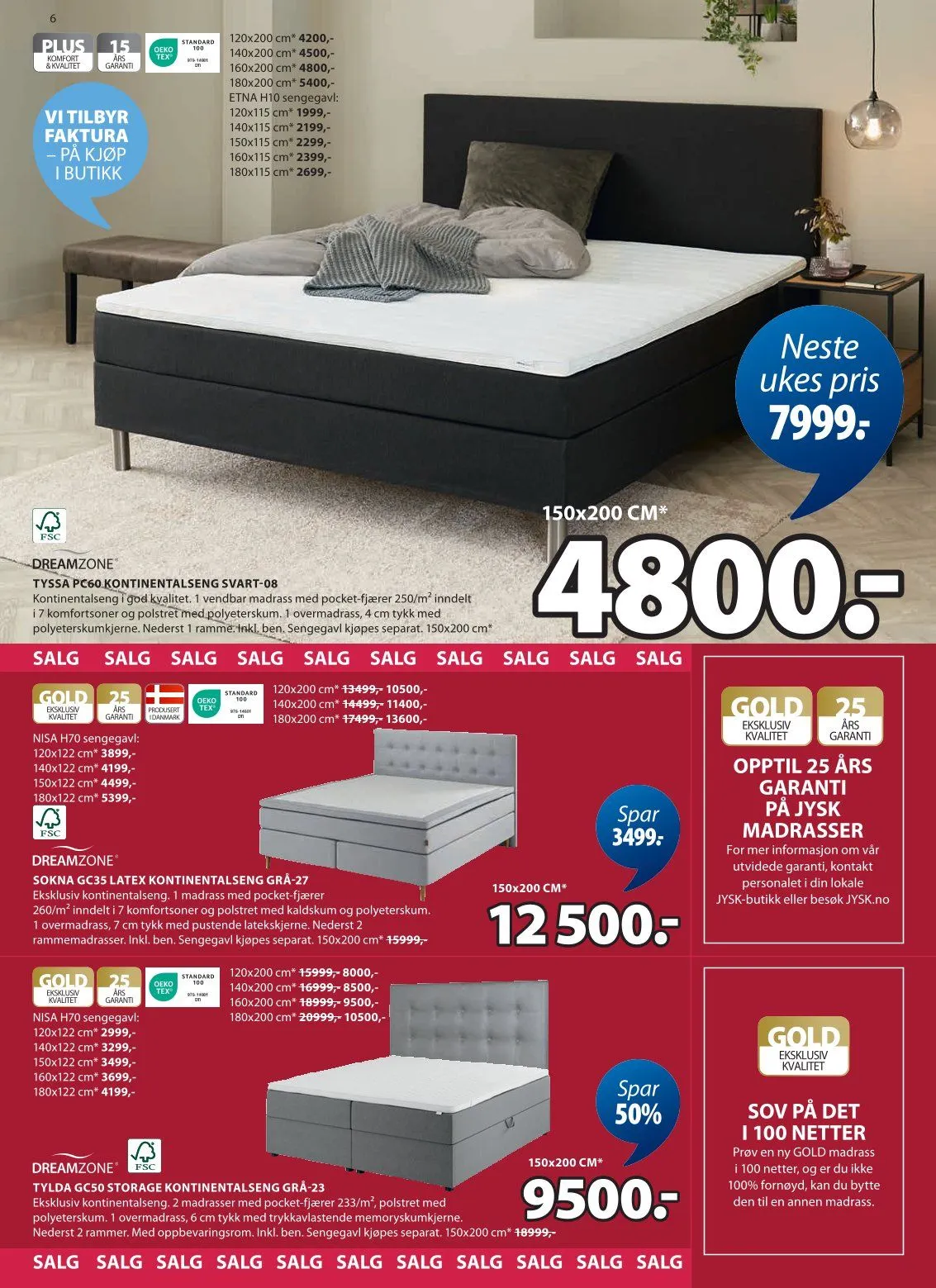 JYSK Tilbud fra 7. januar til 12. januar 2025 - kundeavisside 7