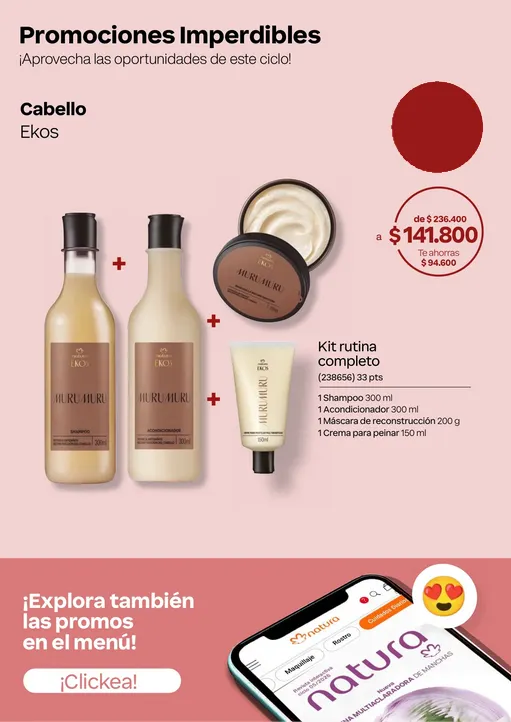 Ofertas de Natura Ofertas 1 de abril al 30 de abril 2026 - Página 7 del catálogo
