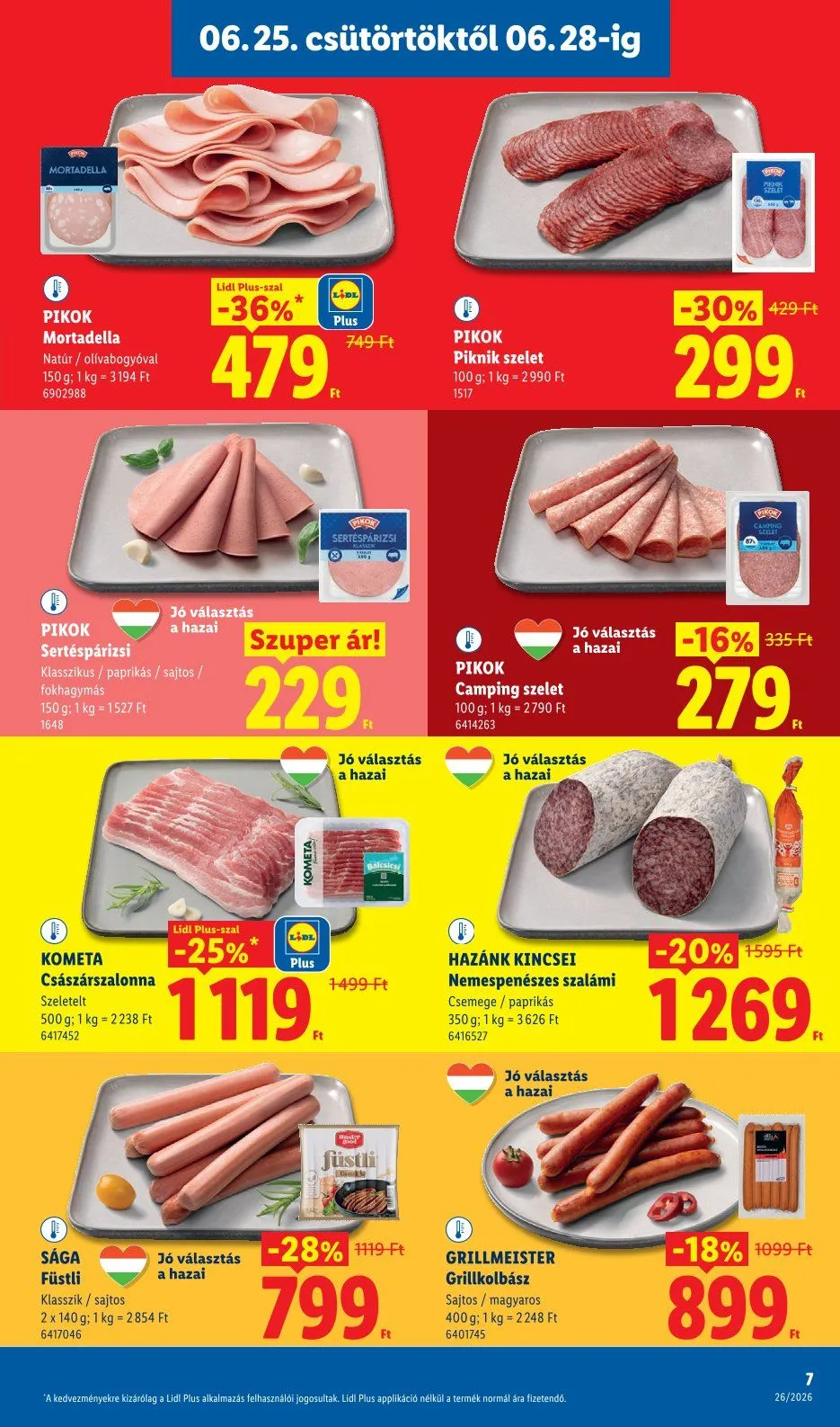 Katalógus Lidl legfrissebb ajánlatai június 25.-tól július 7.-ig 2026. - Oldal 7