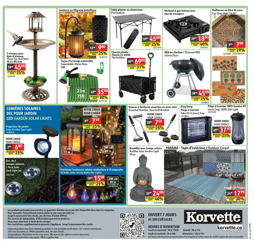  Korvette Sales from April 30 to May 14 2026 - flyer page 7