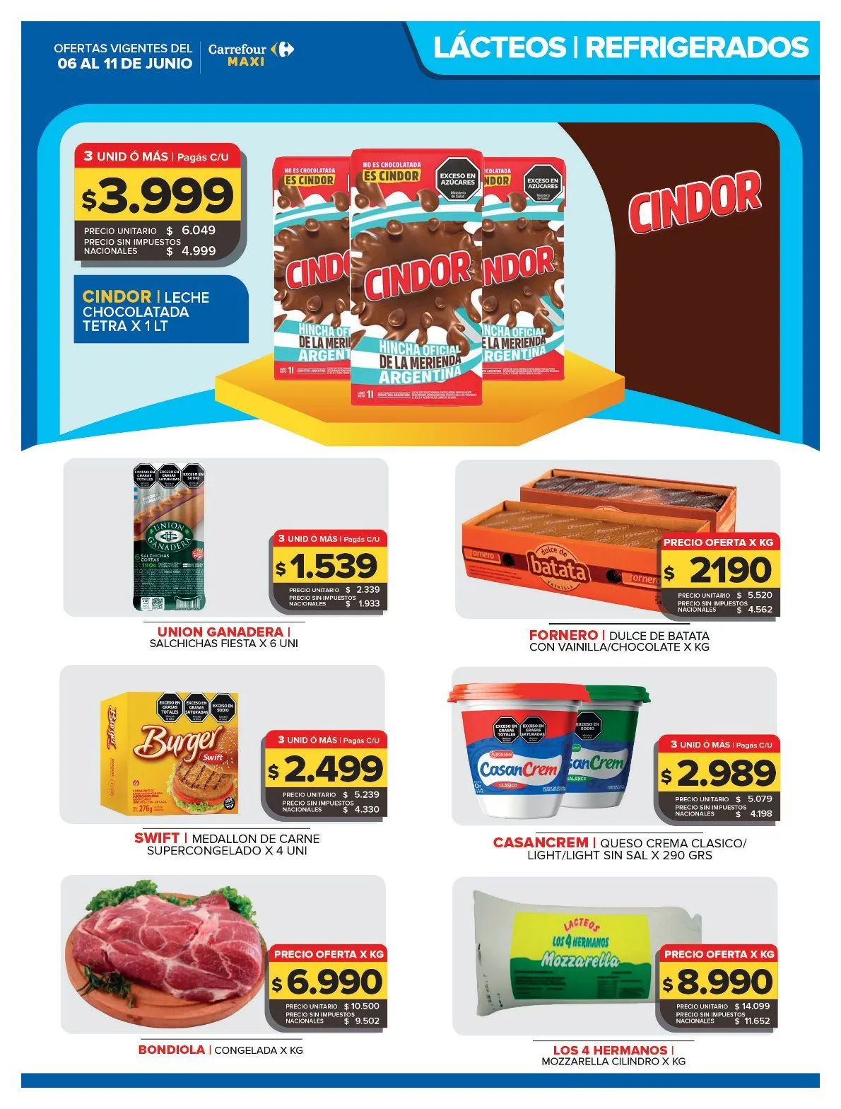 Ofertas de Ofertas Carrefour Maxi 6 de junio al 11 de junio 2026 - Página 7 del catálogo