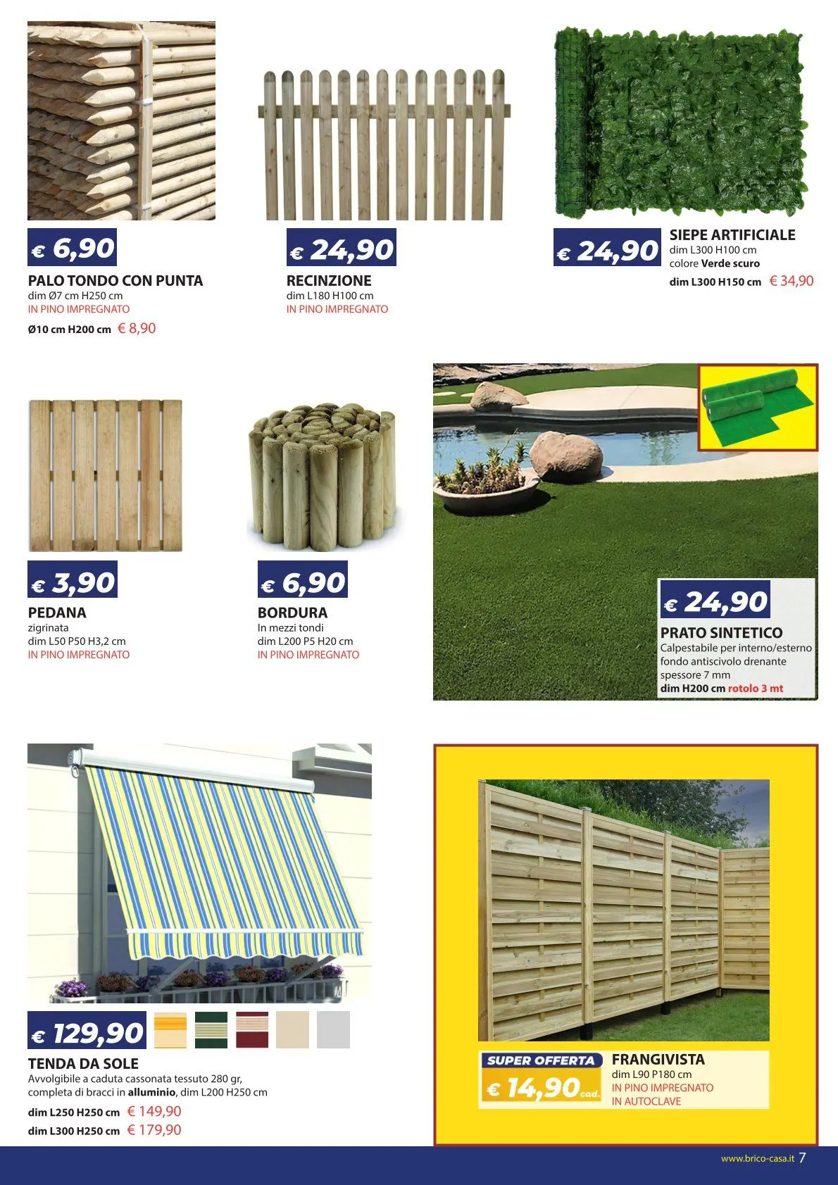 Volantini Bricocasa da 3 luglio a 27 luglio di 2025 - Pagina del volantino 7