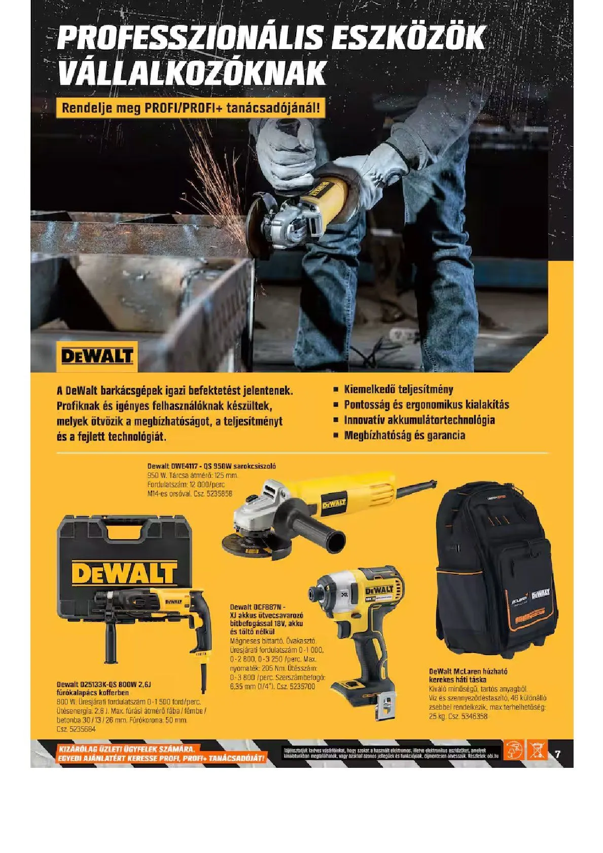 Katalógus OBI Legfrissebb Ajánlatai március 17.-tól június 21.-ig 2026. - Oldal 7