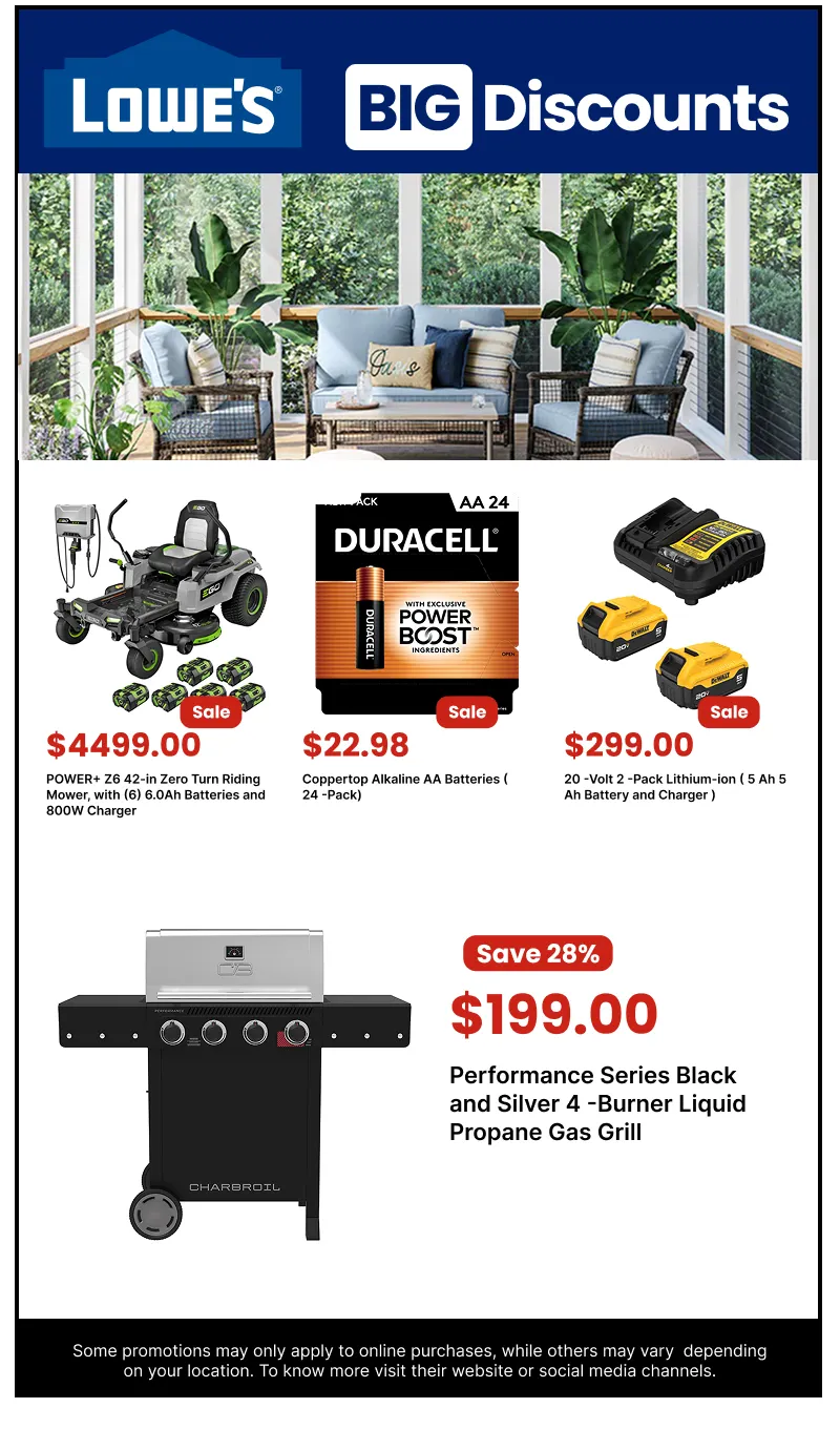 Weekly ad Lowe's Sales from June 4 to June 23 2026 - Page 7