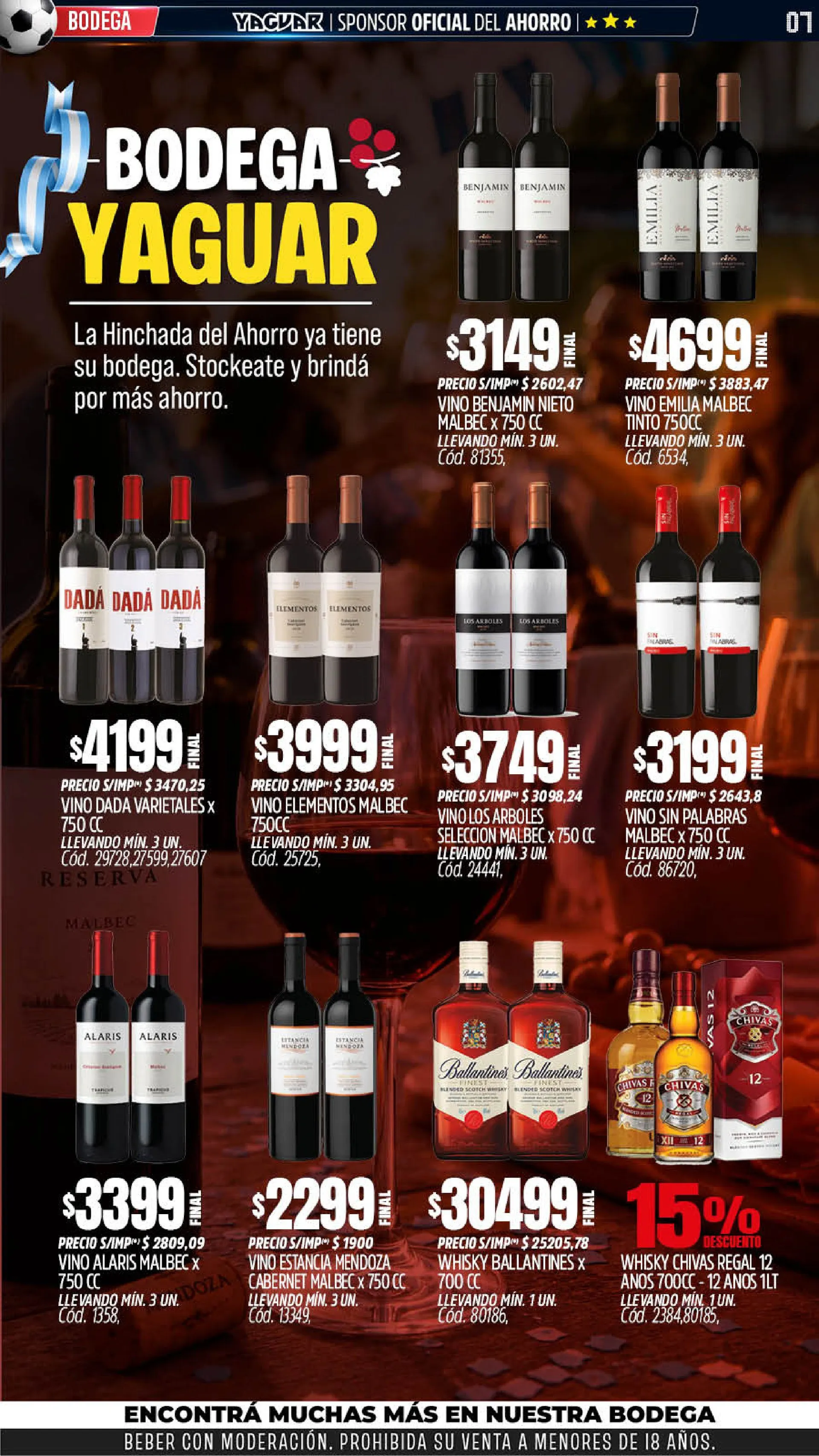 Ofertas de Ofertas Yaguar  1 de junio al 7 de junio 2026 - Página 7 del catálogo