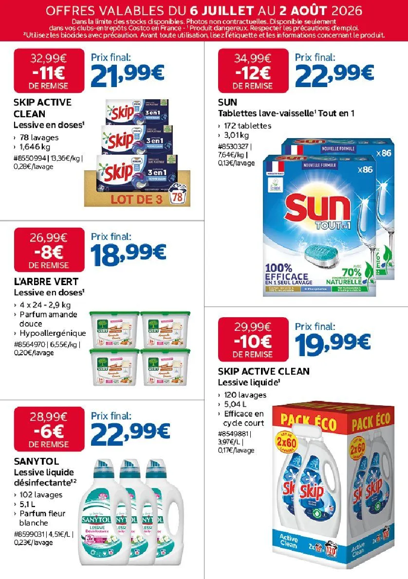 Catalogues Costco du 6 juillet au 2 août 2026 - Catalogue page 7