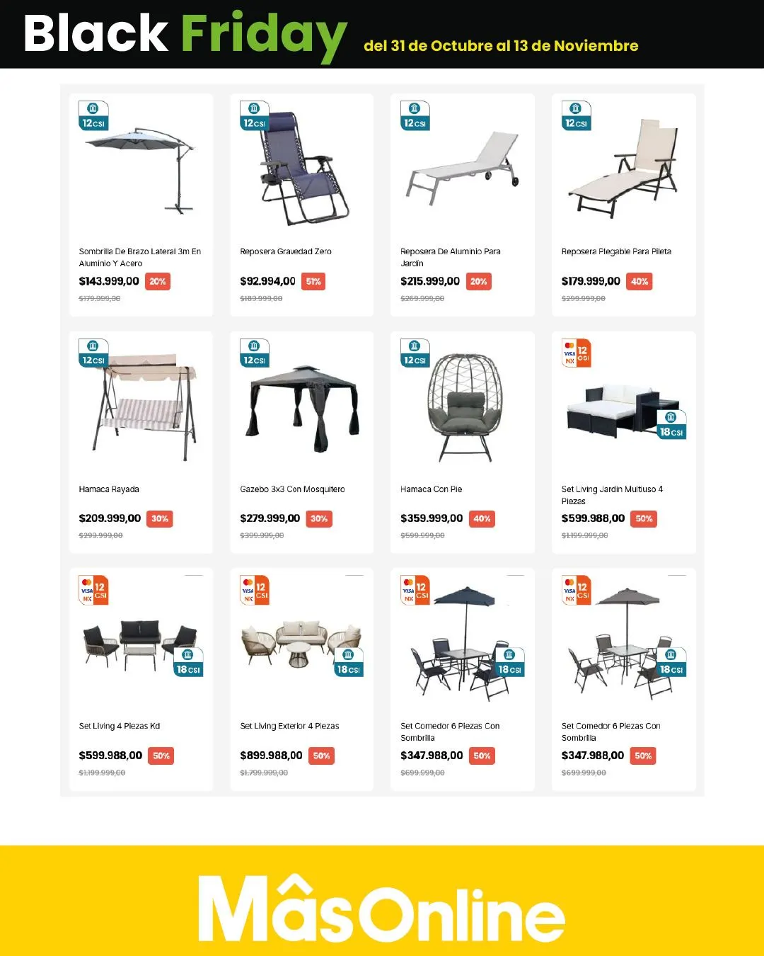 Ofertas de MasOnline Black Friday 31 de octubre al 13 de noviembre 2024 - Página 10 del catálogo
