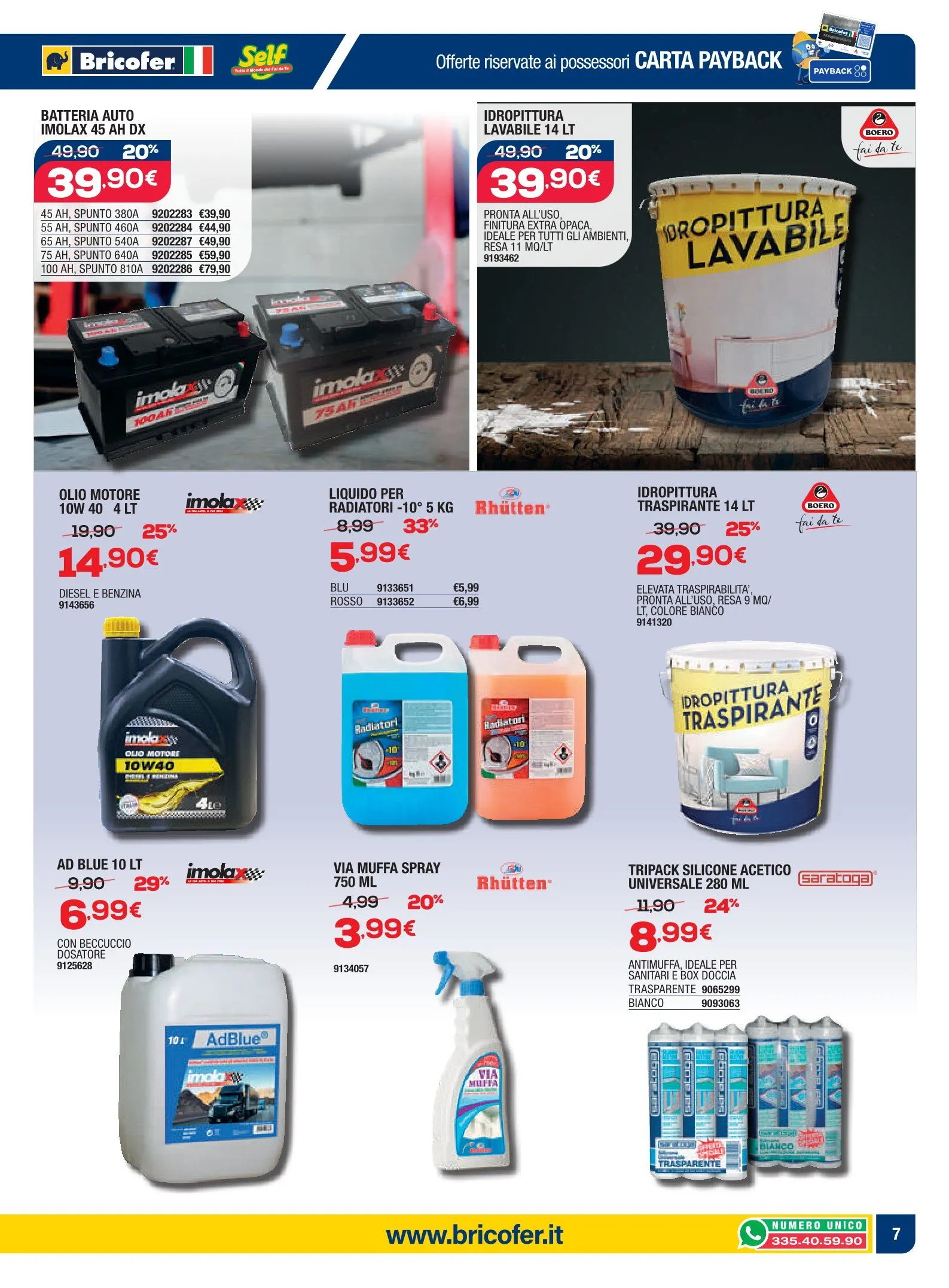 Volantini Bricofer da 15 gennaio a 1 febbraio di 2026 - Pagina del volantino 7