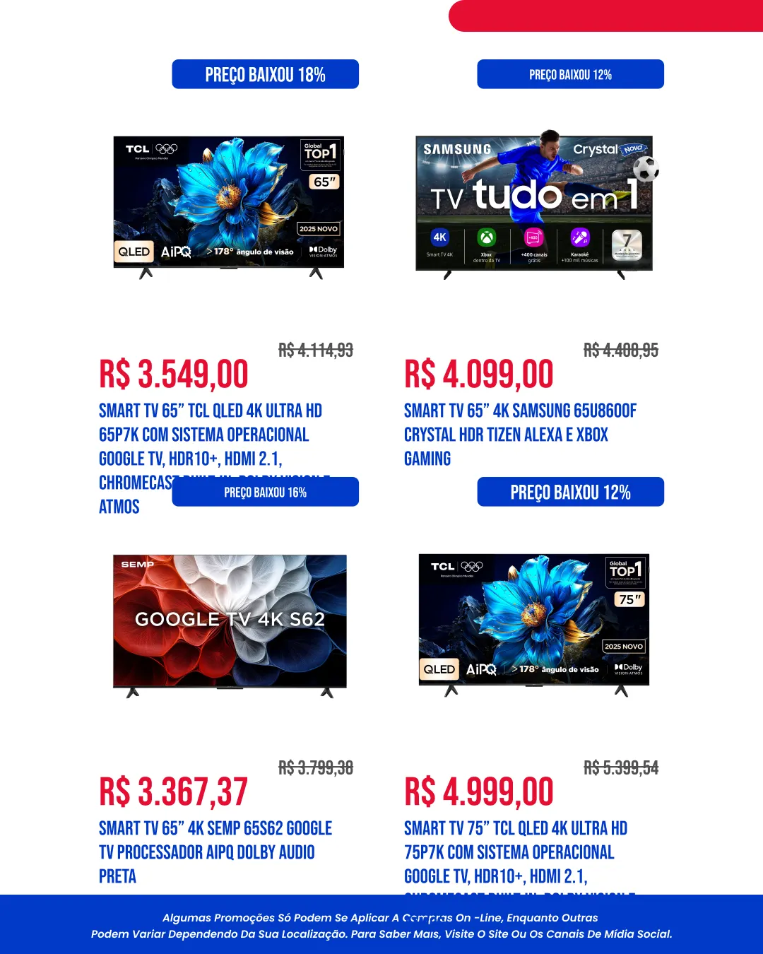 Encarte de Casas Bahia 30 de março até 20 de abril 2026 - Pagina 7