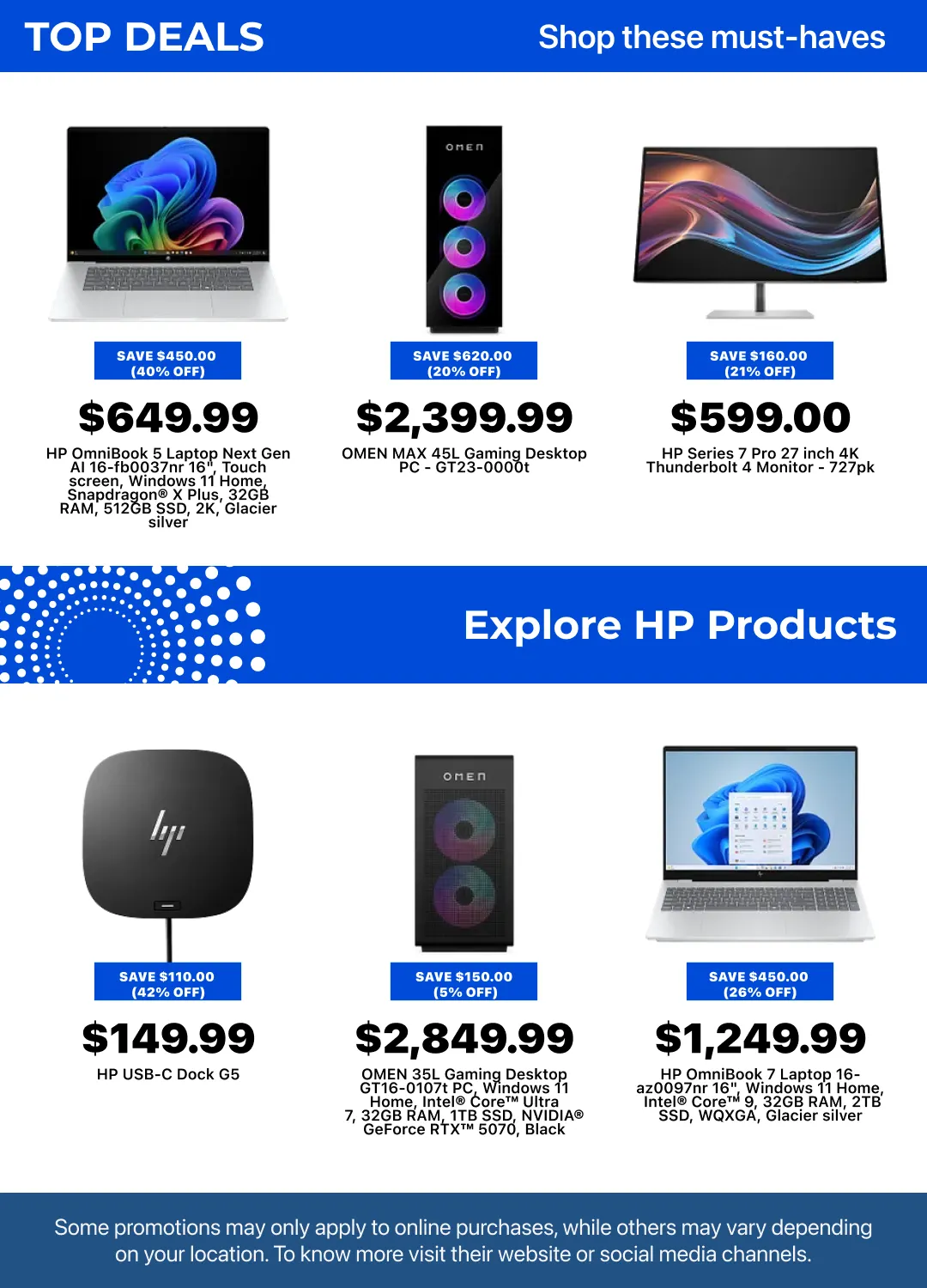 Weekly ad  Hp Sales from April 1 to April 20 2026 - Page 7
