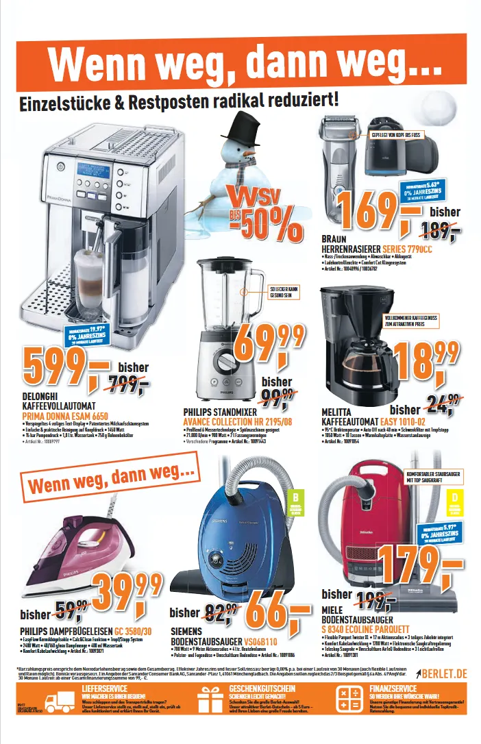  Berlet Angebote von 16. April bis 21. April 2026 - Prospekt seite 7