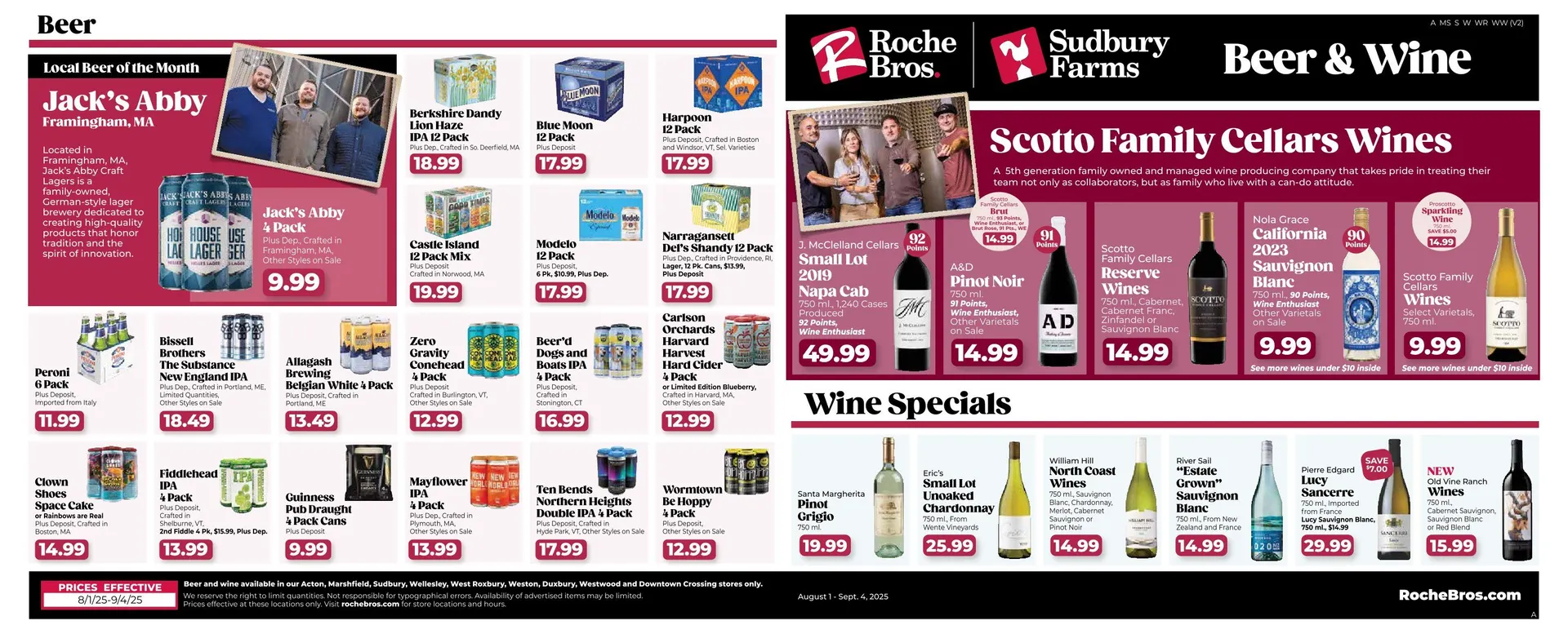 Weekly ad Roche Bros. Sales from August 29 to September 4 2025 - Page 7
