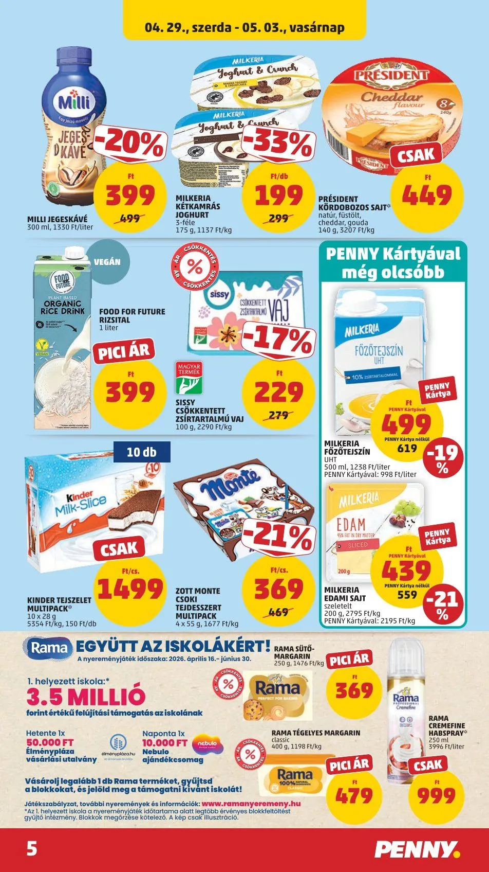 Katalógus  Penny Market legfrissebb ajánlatai április 29.-tól május 6.-ig 2026. - Oldal 7