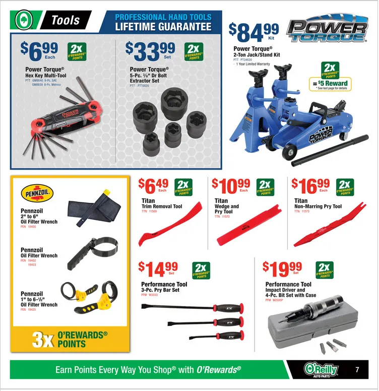 Weekly ad O'Reilly Auto Parts Sales from January 28 to February 24 2026 - Page 7