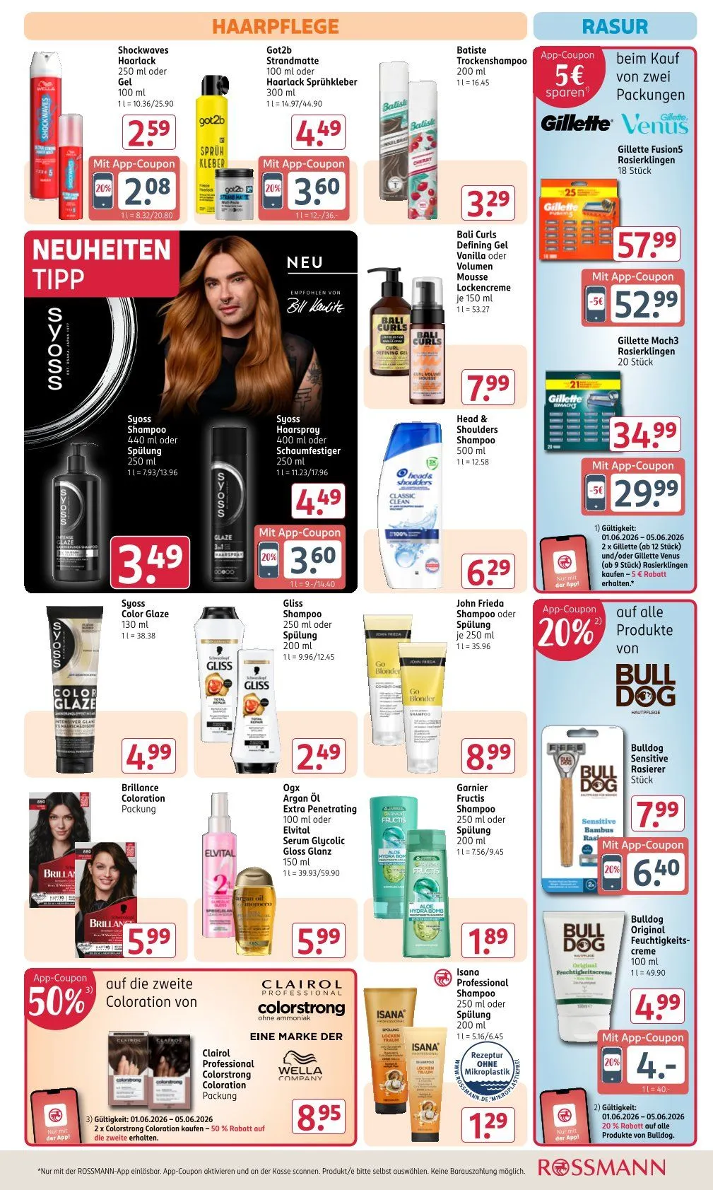 Rossmann Prospekte von 1. Juni bis 6. Juni 2026 - Prospekt seite 7
