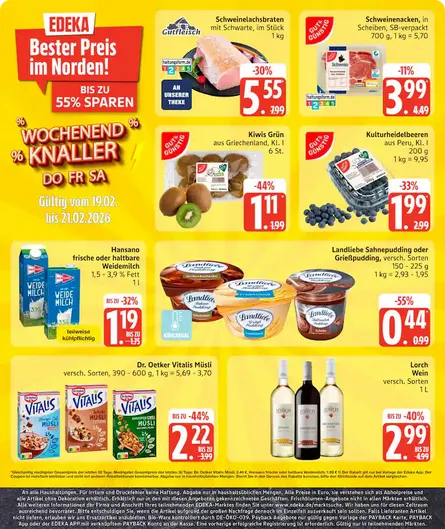 Edeka Prospekte  von 16. Februar bis 21. Februar 2026 - Prospekt seite 7