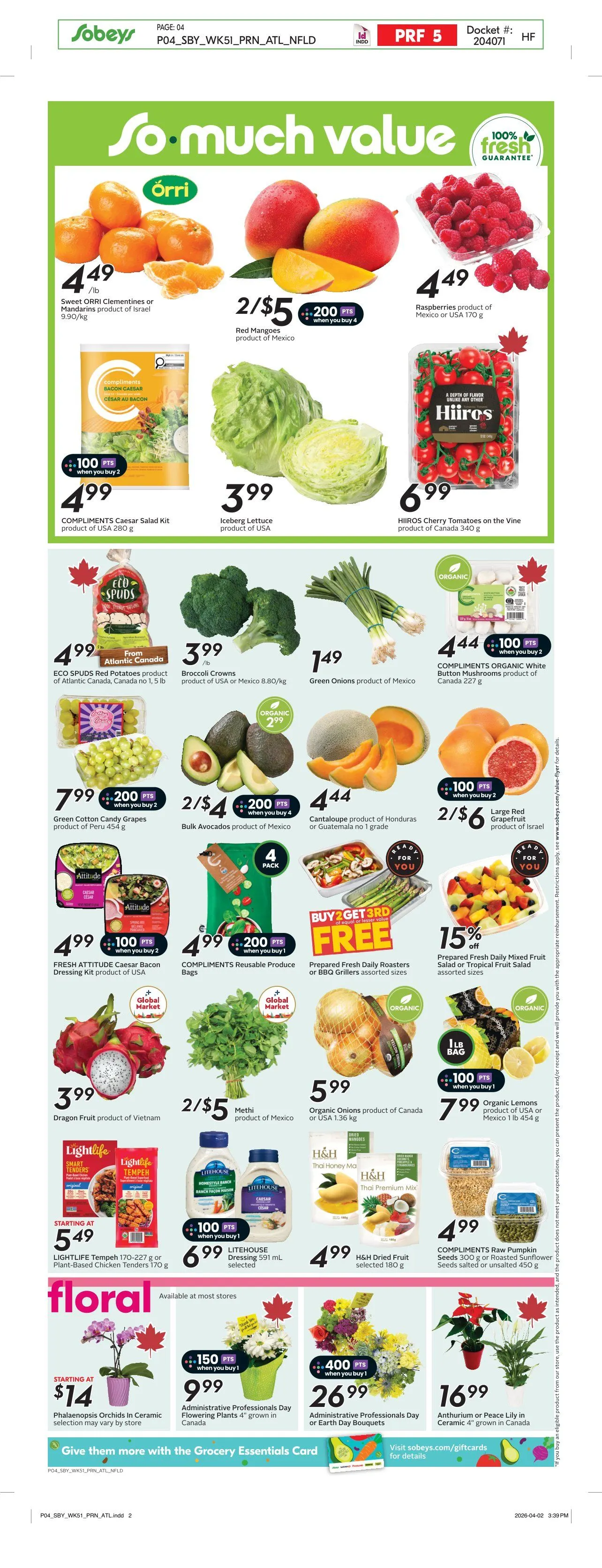 Sobeys Sales from April 16 to April 22 2026 - flyer page 7