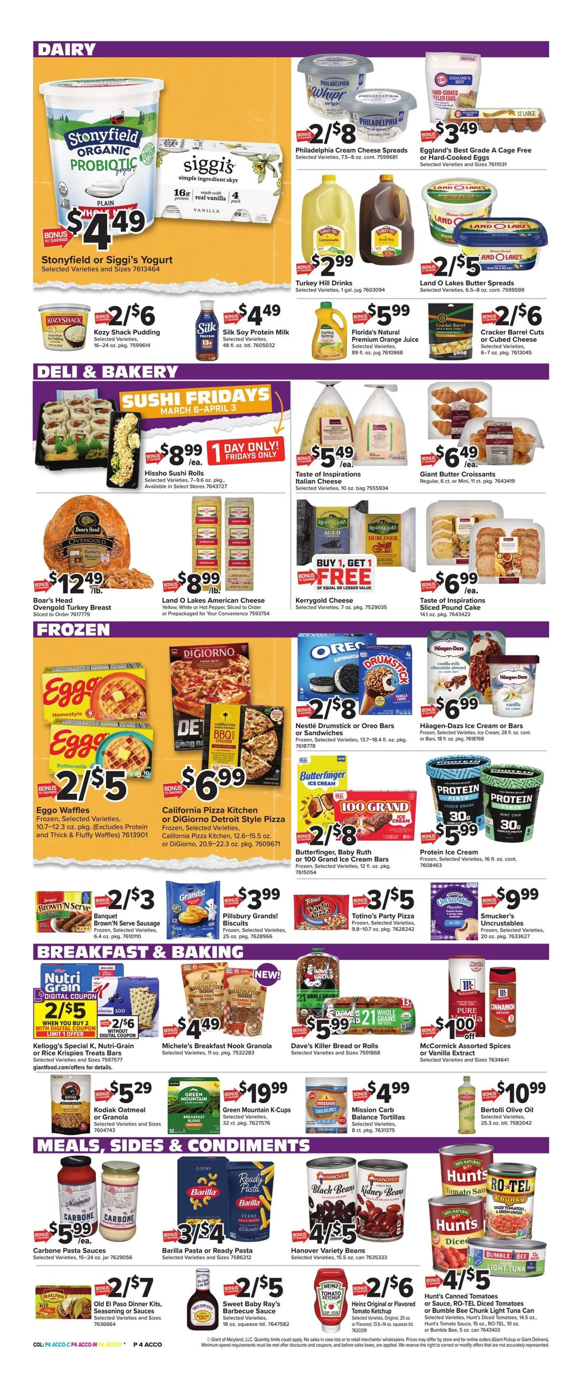 Weekly ad Giant Food Sales from March 6 to March 12 2026 - Page 7