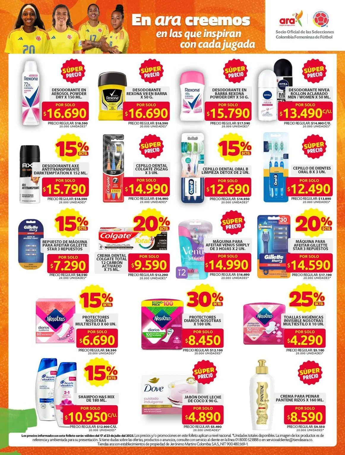 Catalogo de Conoce las últimas ofertas de Ara 17 de julio al 20 de julio 2025 - Pag 7