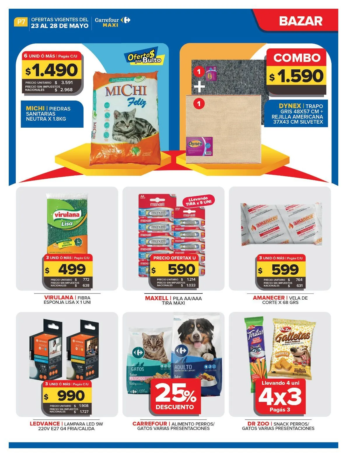 Ofertas de Ofertas Carrefour Maxi  22 de mayo al 28 de mayo 2026 - Página 7 del catálogo