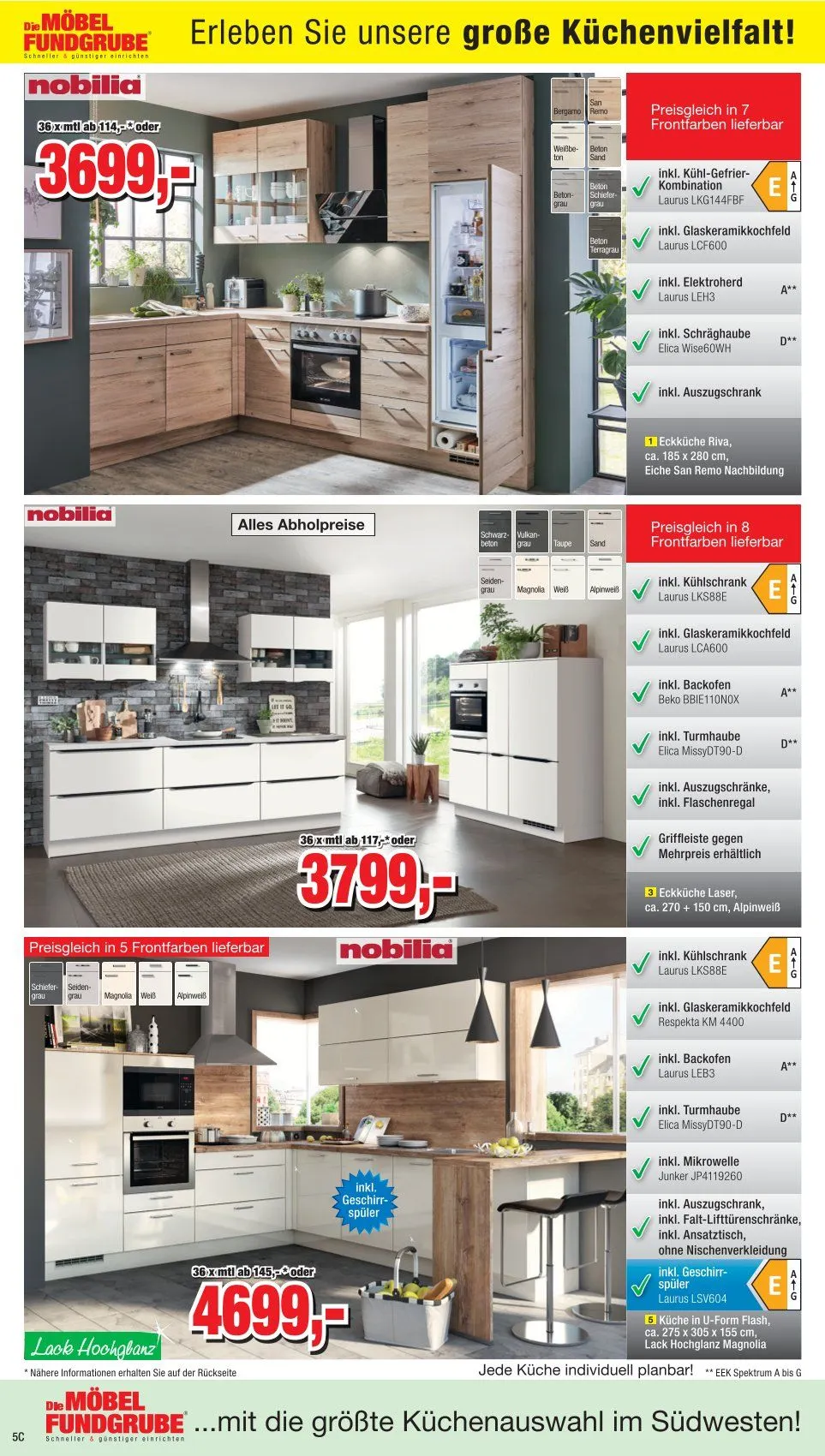 Möbelfundgrube Prospekte  von 30. Oktober bis 2. November 2025 - Prospekt seite 7