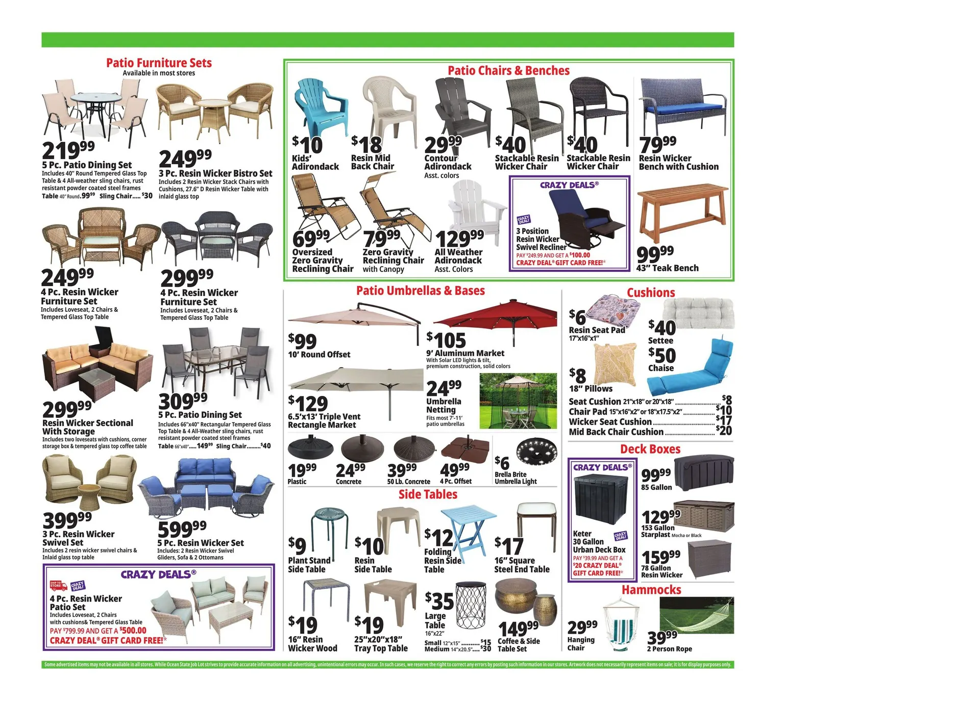 Weekly ad  Ocean State Job Lot Sales from June 4 to June 10 2026 - Page 7