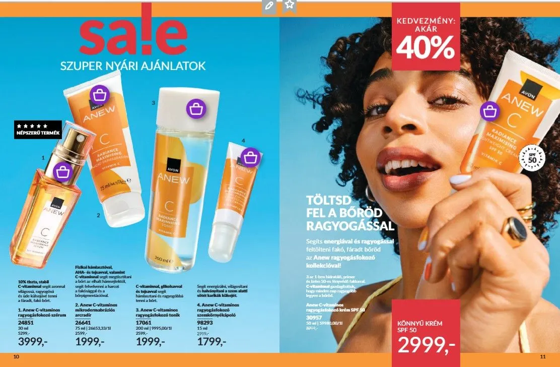Katalógus Avon legfrissebb ajánlatai július 1.-tól július 31.-ig 2025. - Oldal 6