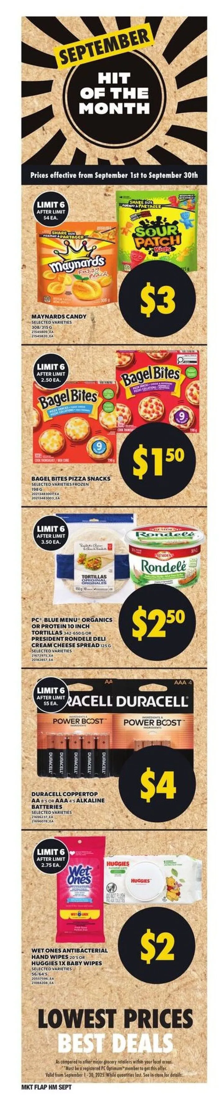 Independent Sales from September 25 to October 1 2025 - flyer page 7