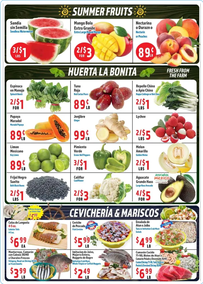 Weekly ad La Bonita Supermarkets Sales from July 22 to July 28 2026 - Page 7