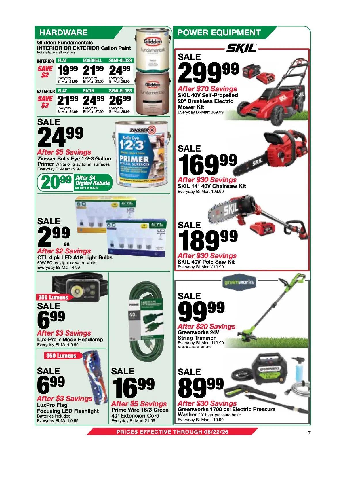 Weekly ad Bi-Mart Sales from June 1 to June 6 2026 - Page 7