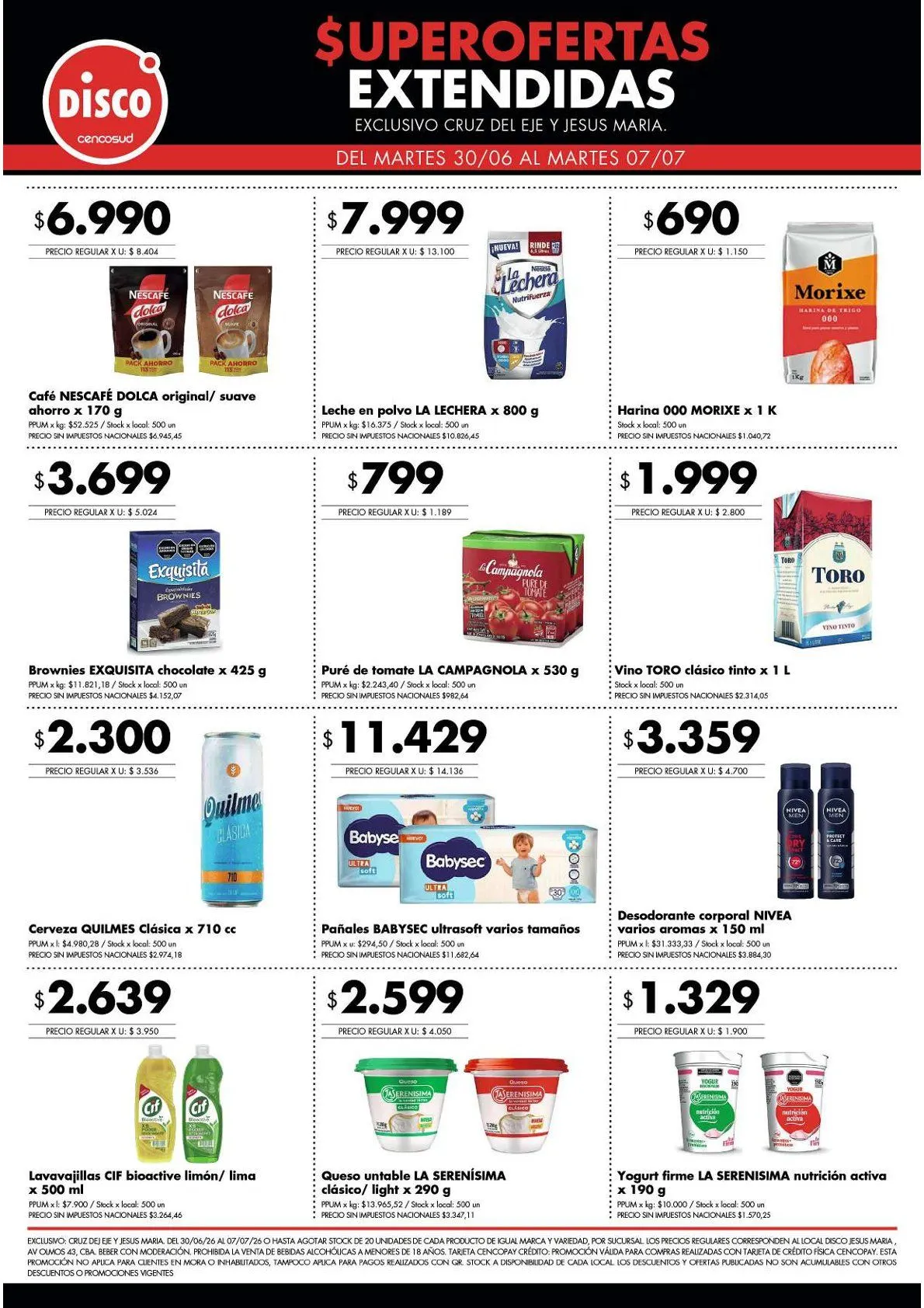 Ofertas de Disco Ofertas 30 de junio al 7 de julio 2026 - Página 7 del catálogo