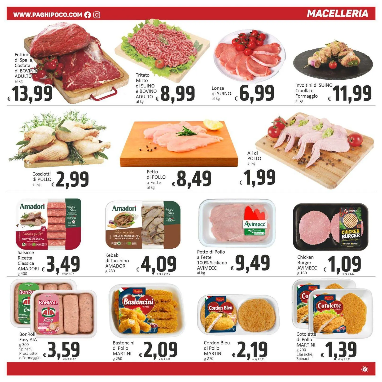  Volantini Paghi Poco da 7 aprile a 18 aprile di 2026 - Pagina del volantino 7