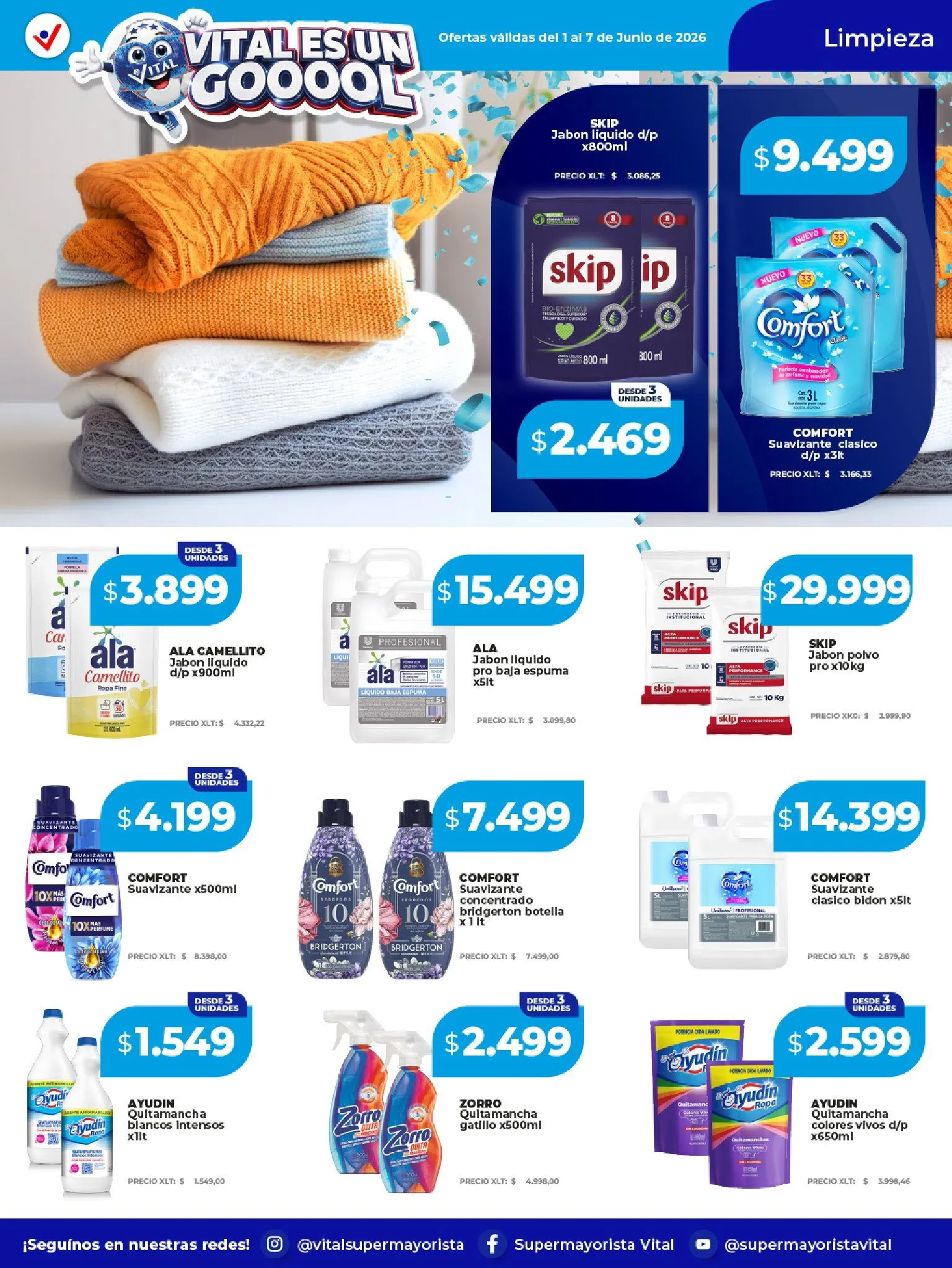 Ofertas de Vital Ofertas 1 de junio al 7 de junio 2026 - Página 7 del catálogo