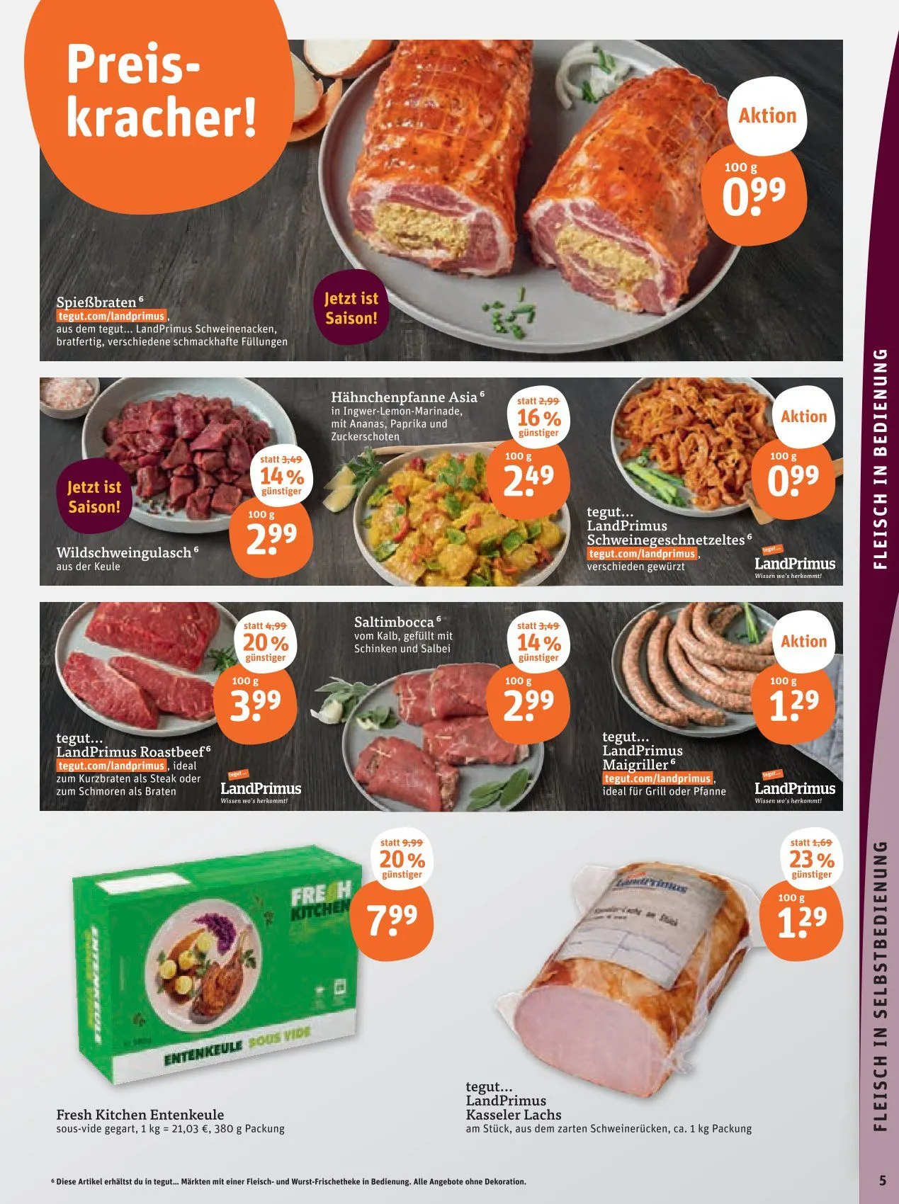 tegut... Angebote  von 2. Oktober bis 4. Oktober 2025 - Prospekt seite 7