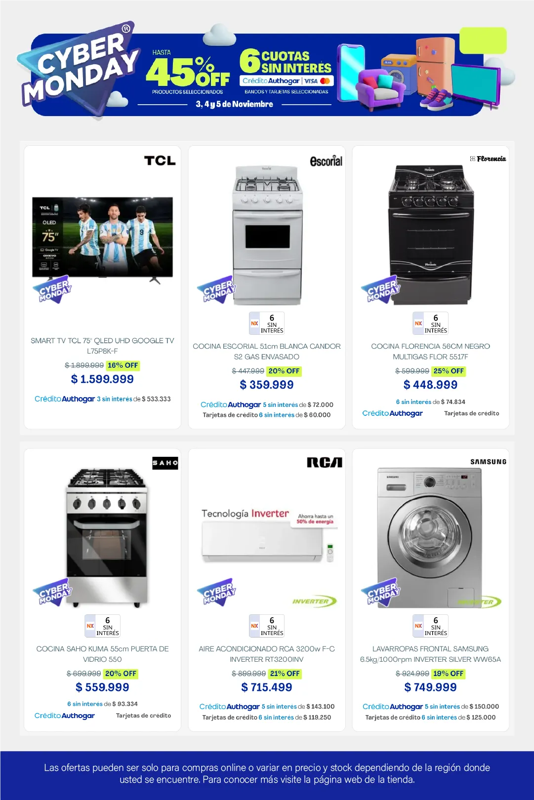 Ofertas de Cyber monday 3 de noviembre al 12 de noviembre 2025 - Página 6 del catálogo