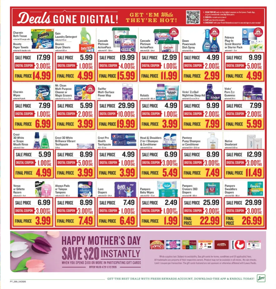 Weekly ad Lowes Foods Sales from April 29 to May 5 2026 - Page 7