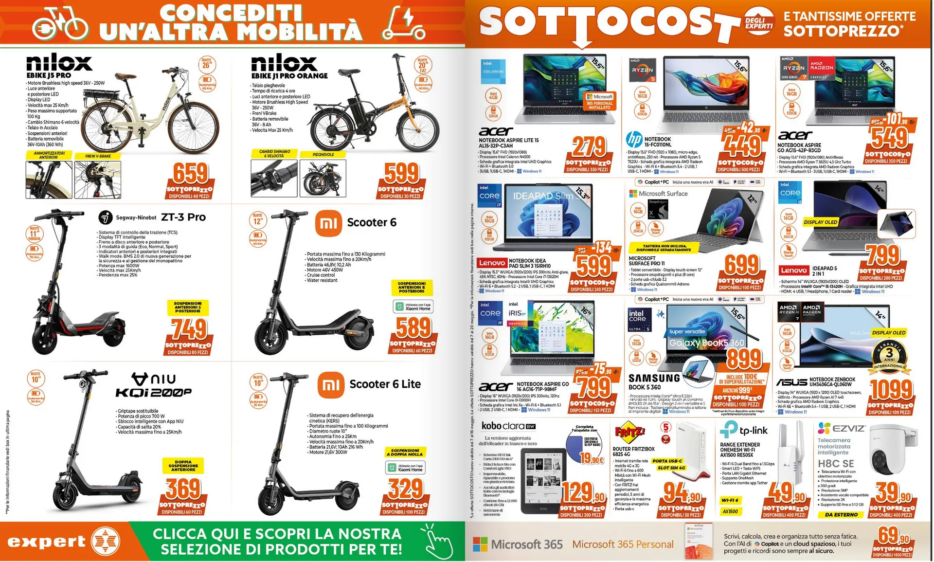  Volantini Expert da 7 maggio a 16 maggio di 2026 - Pagina del volantino 7