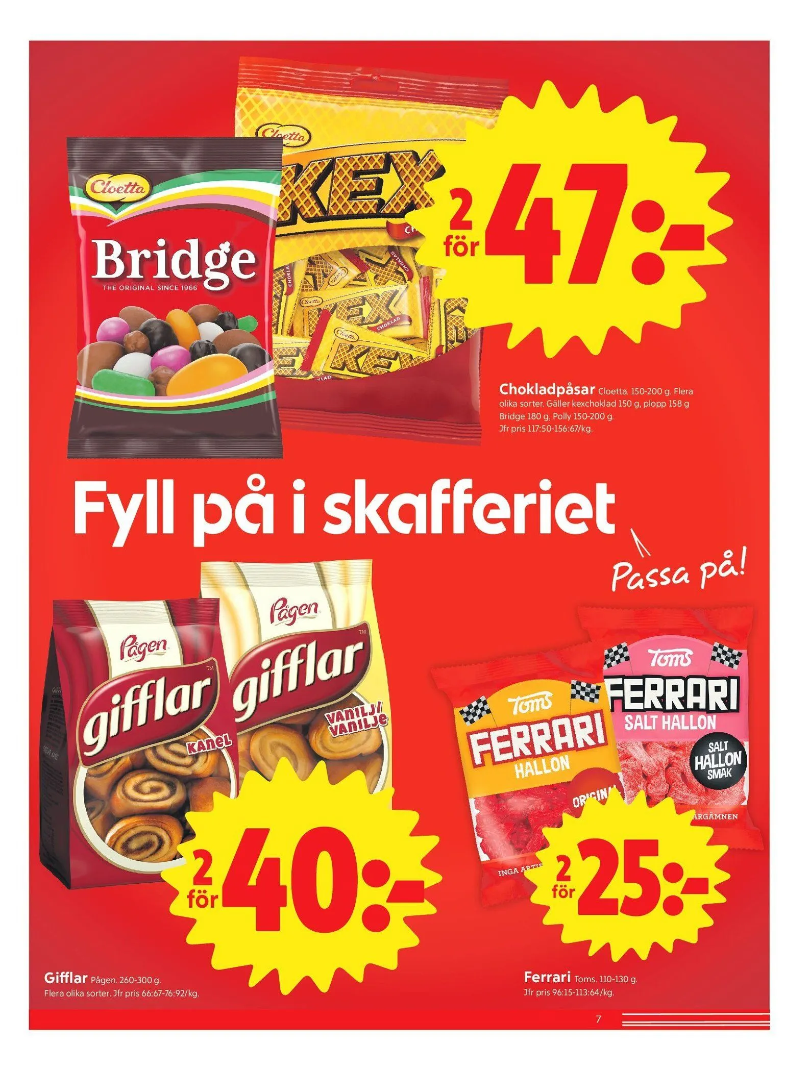 ICA erbjudanden från 22 juni till 28 juni 2026 - Reklamblad sidor 7