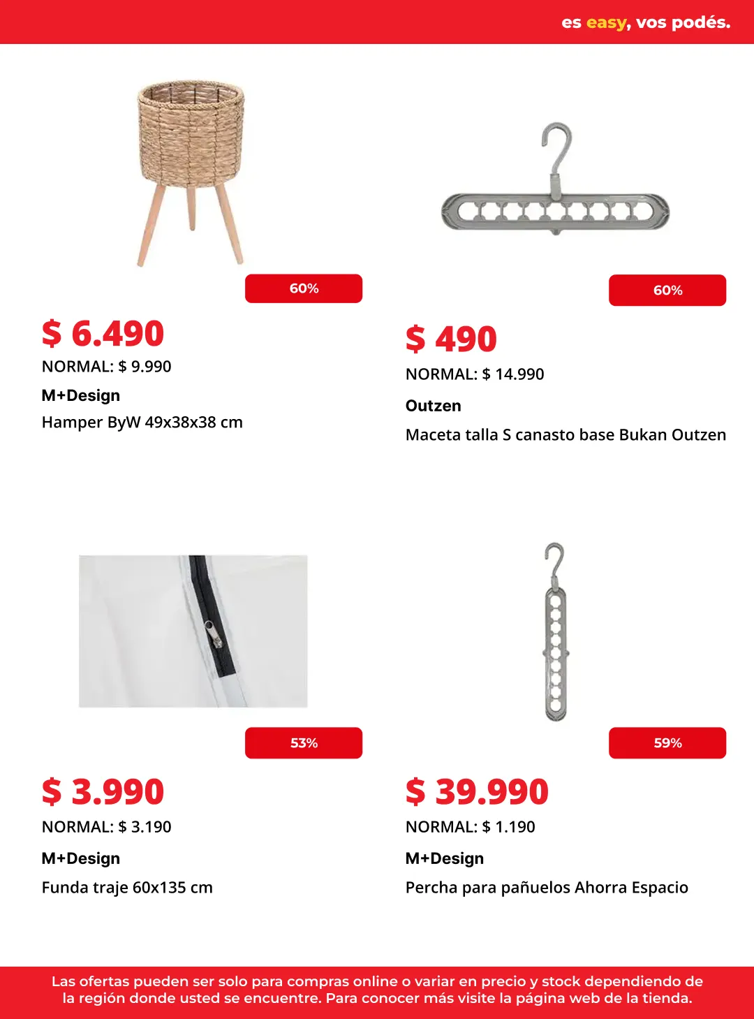 Catálogo de Easy Ofertas 3 de julio al 17 de julio 2026 - Página 7