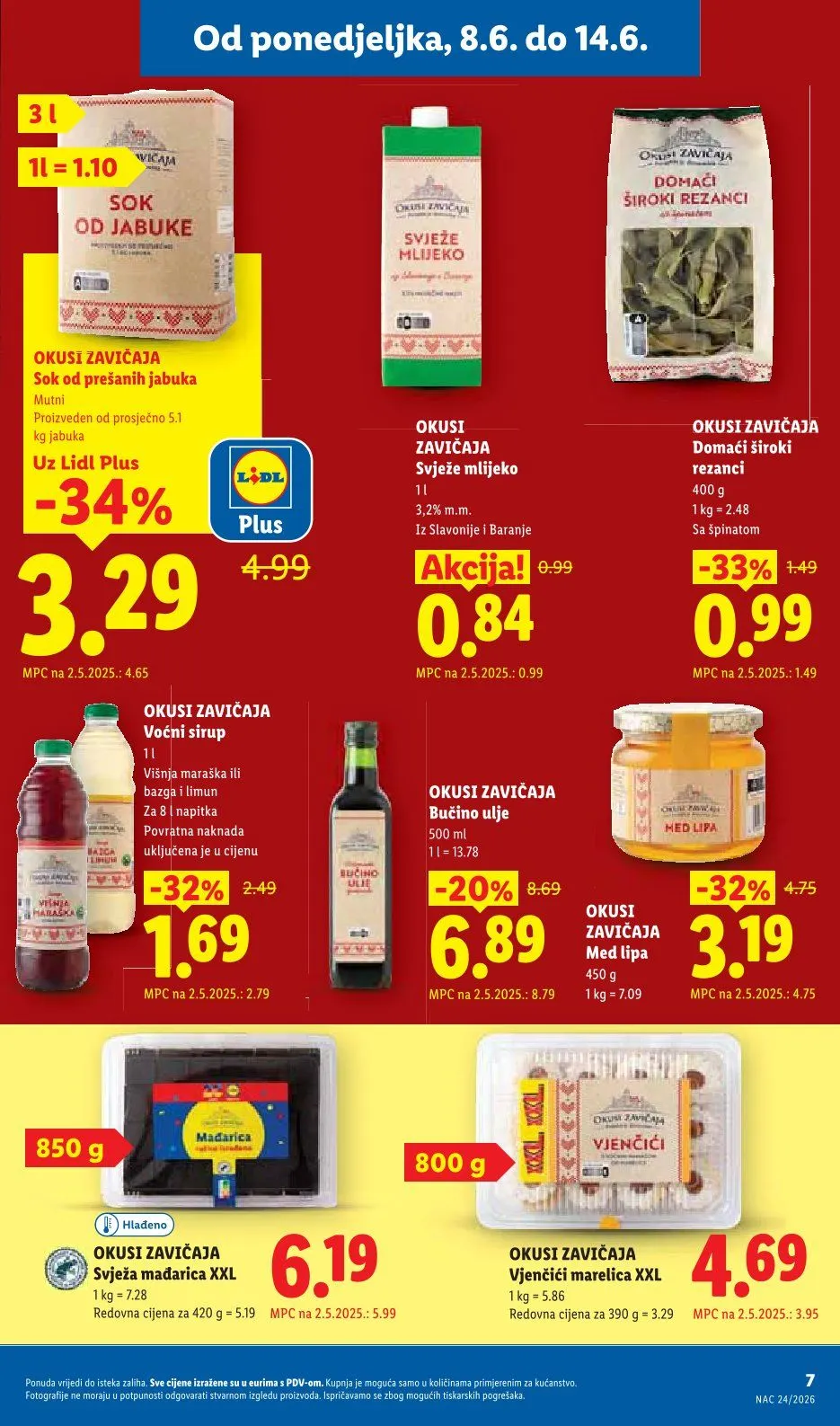 Katalog LIDL od 8. lipnja do 14. lipnja 2026. - Pregled Stranica 7