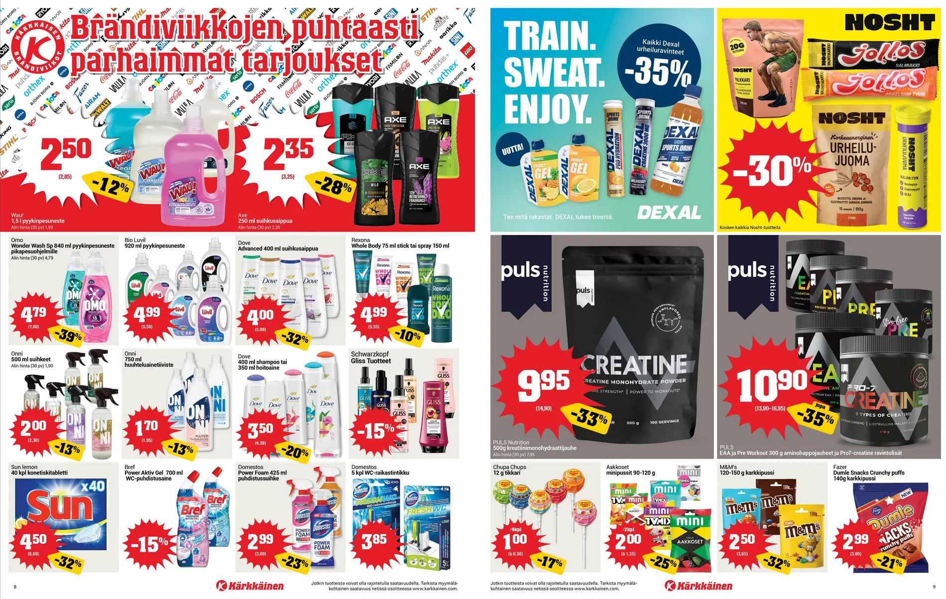 Kaupan Kärkkäinen Tarjoukset voimassa alkaen 4. maaliskuuta - 17. maaliskuuta 2026 - Tarjouslehti sivu 7