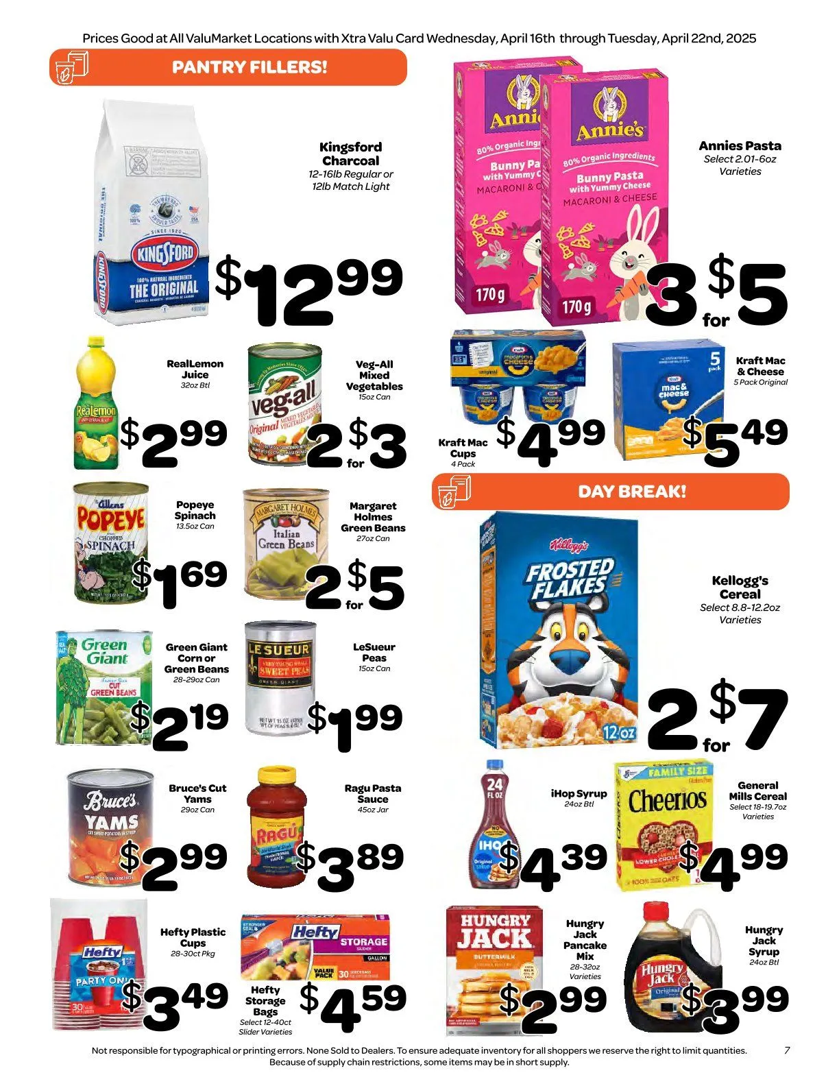 Weekly ad ValuMarket Sales from April 16 to April 22 2025 - Page 7