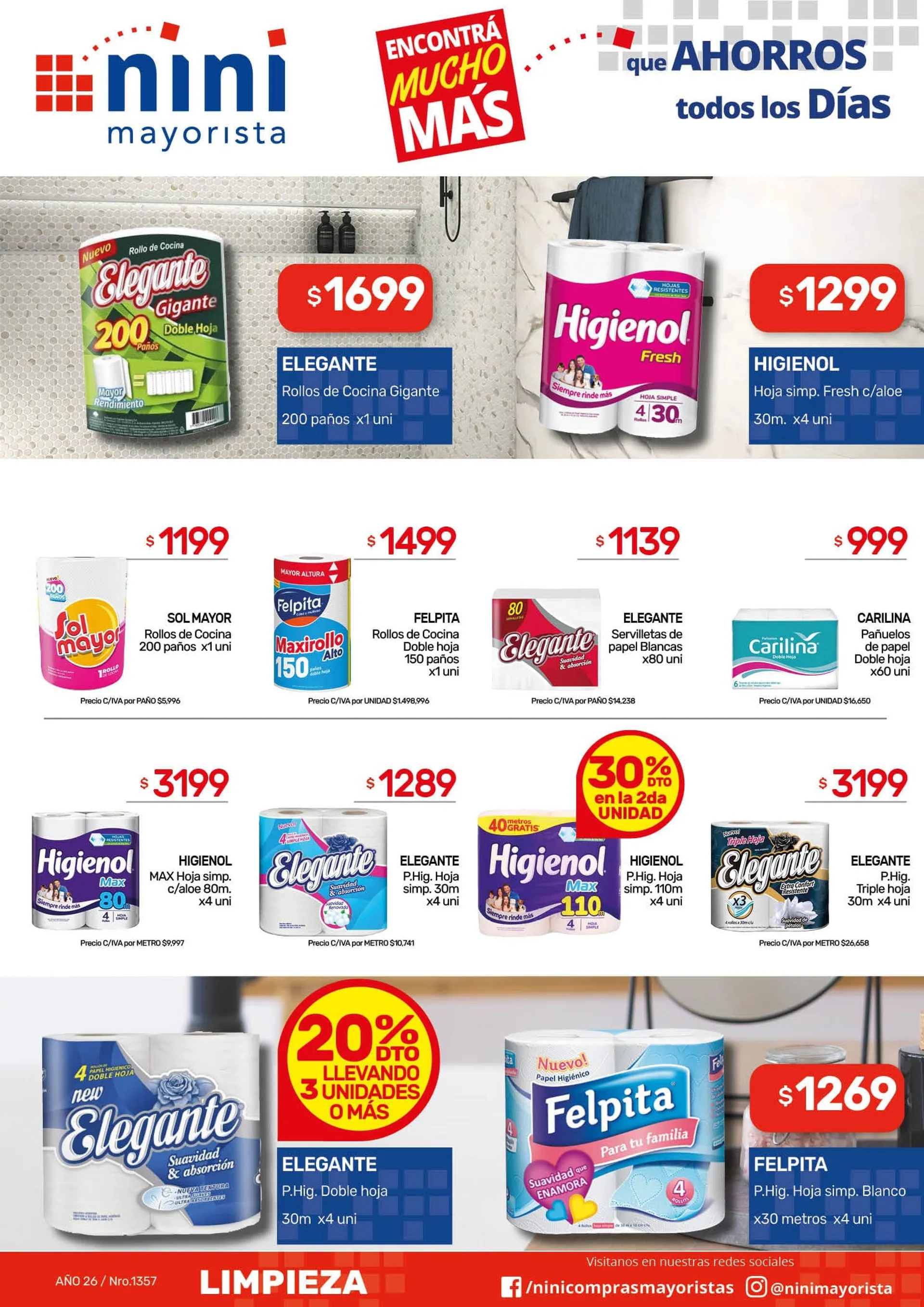 Ofertas de  Nini Mayorista Ofertas 27 de abril al 3 de mayo 2026 - Página 7 del catálogo